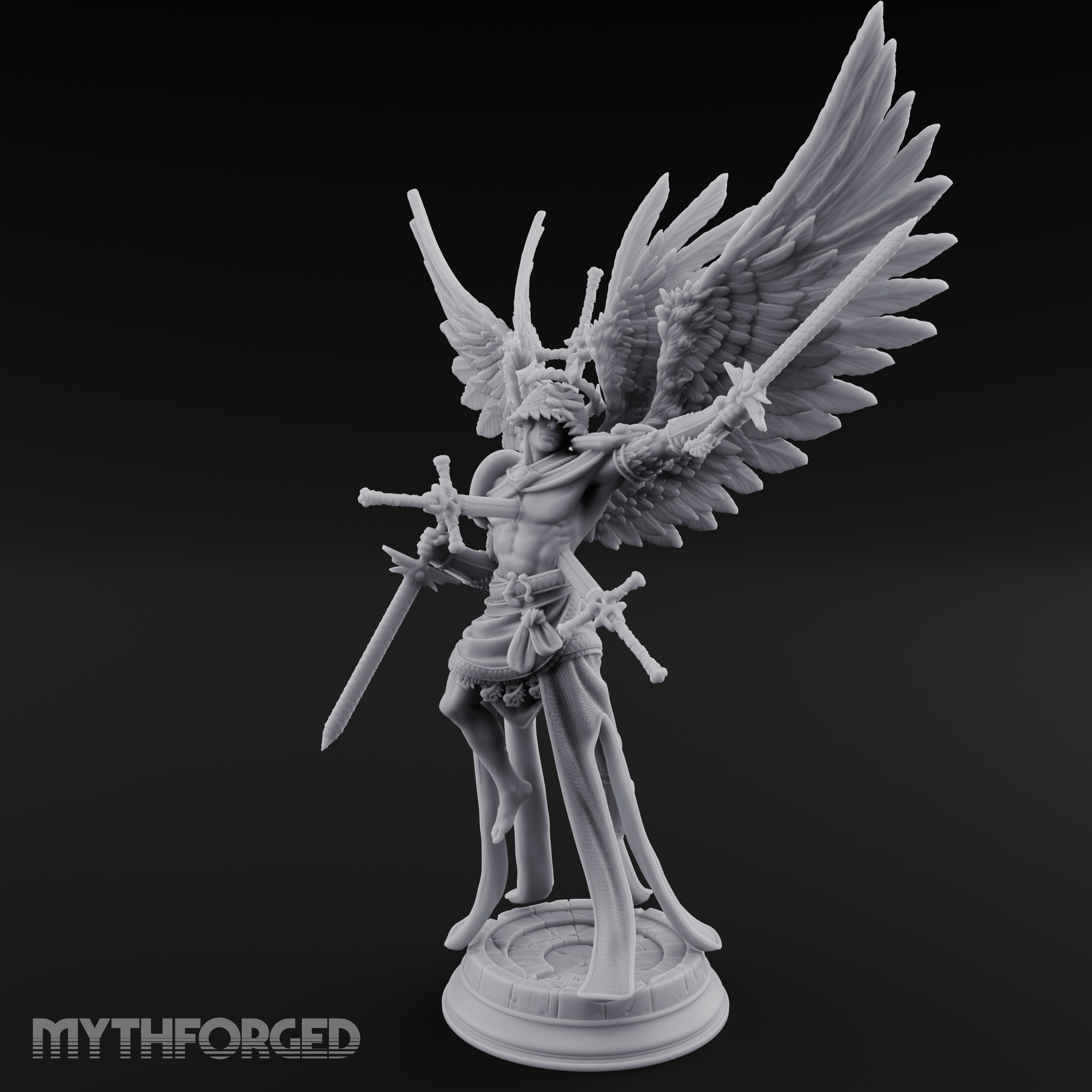 Wings Spread Wide Angel Paladin