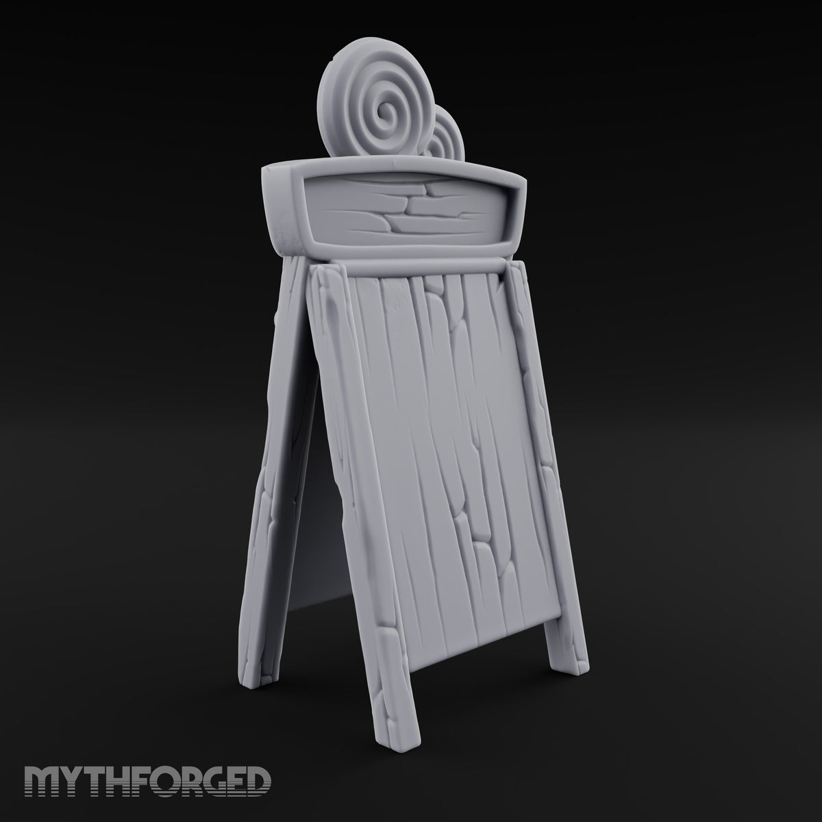 Sweet Tooth Pop-Up Wooden Candy Seller Market Piece C
