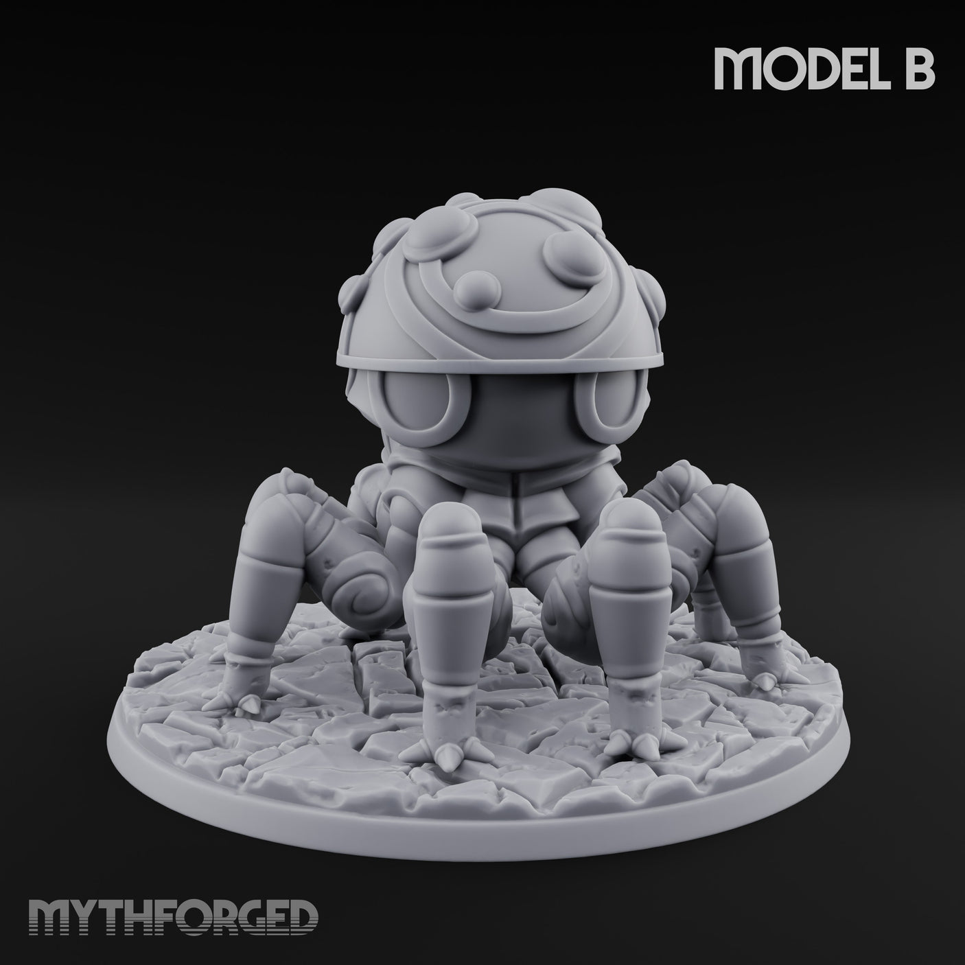 Cannon Barrel Aiming Construct Gun Turret B Miniature for Dungeons and Dragons, Pathfinder or other TTRPGs