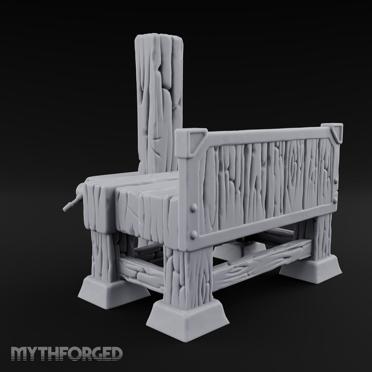 Plank Squeeze Pending Wooden Carpenter Vice Workbench