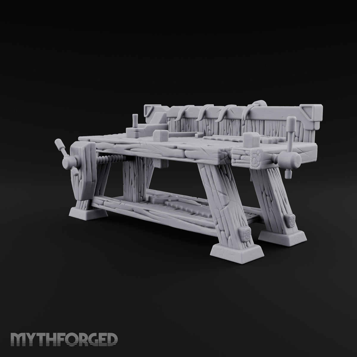 Clamp First, Argue Later Wooden Carpenter Workbench