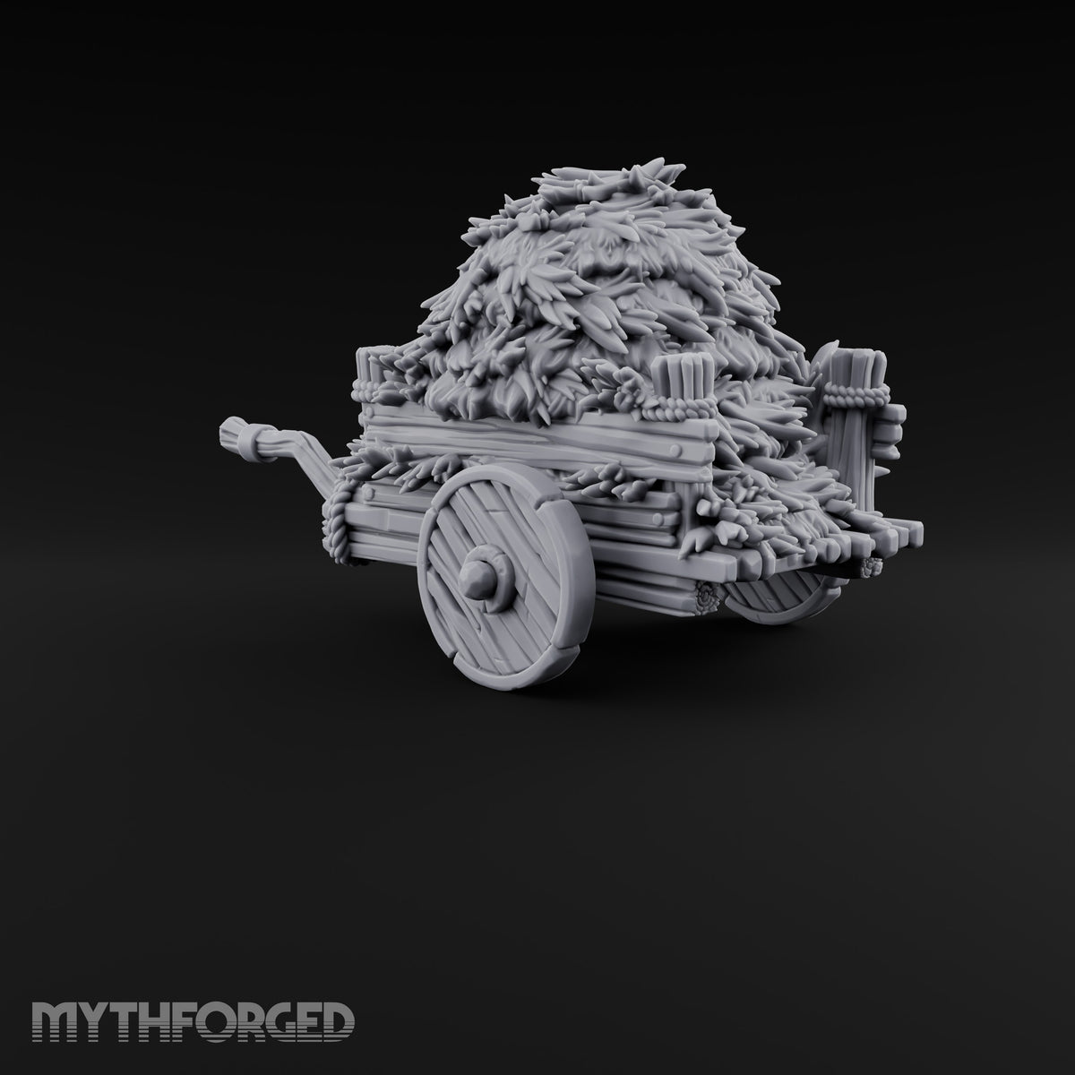 Rope-Lashed Farm Cart C