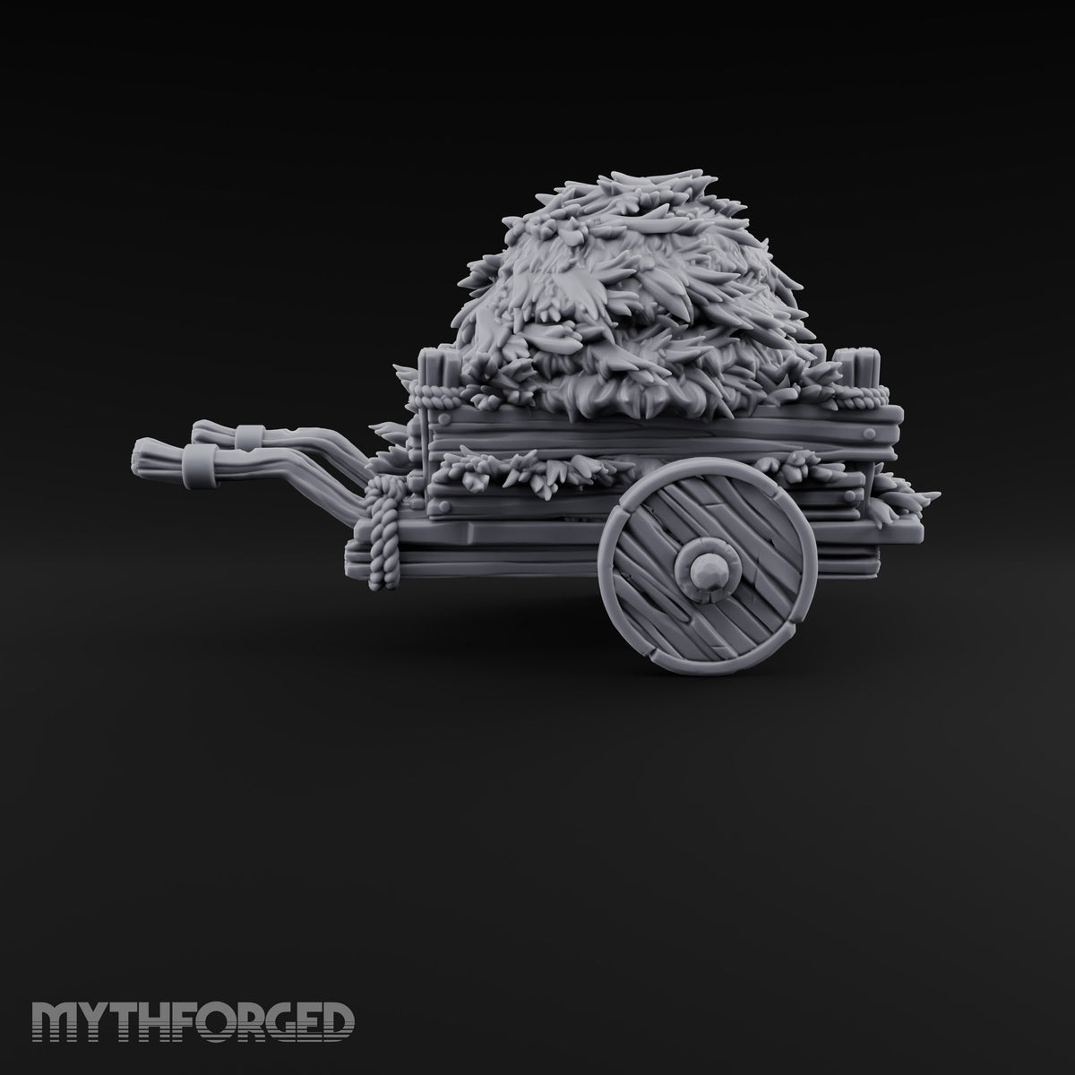 Rope-Lashed Farm Cart C