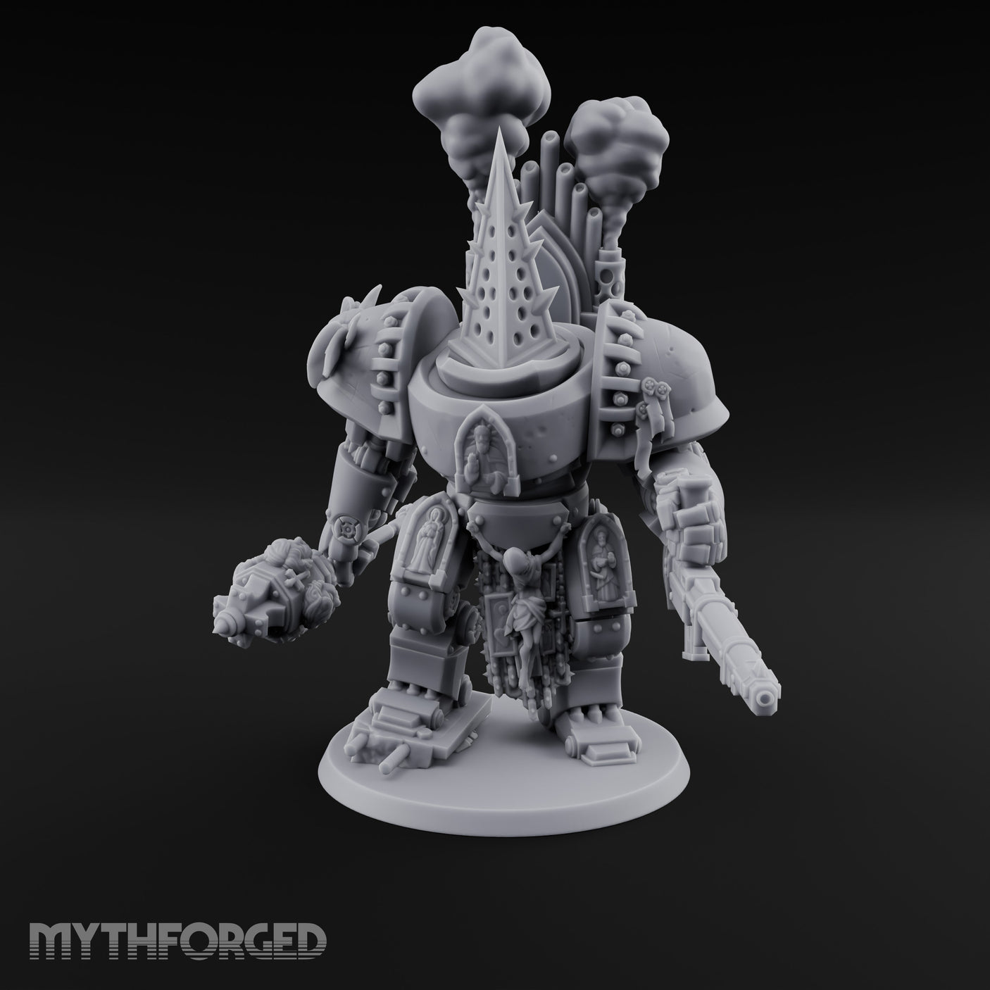 Cathedral Topped Steam Venting Anchorite Walker — Penitant / Antimatter