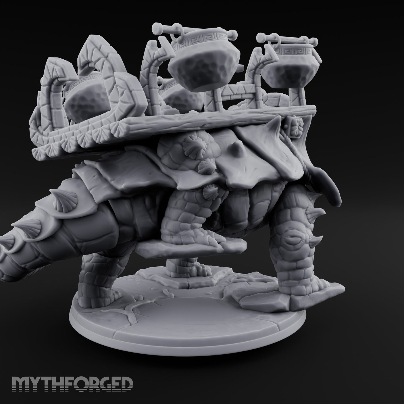 Cauldron Hauling Ankylosaurus Beast of Burden gallery 5