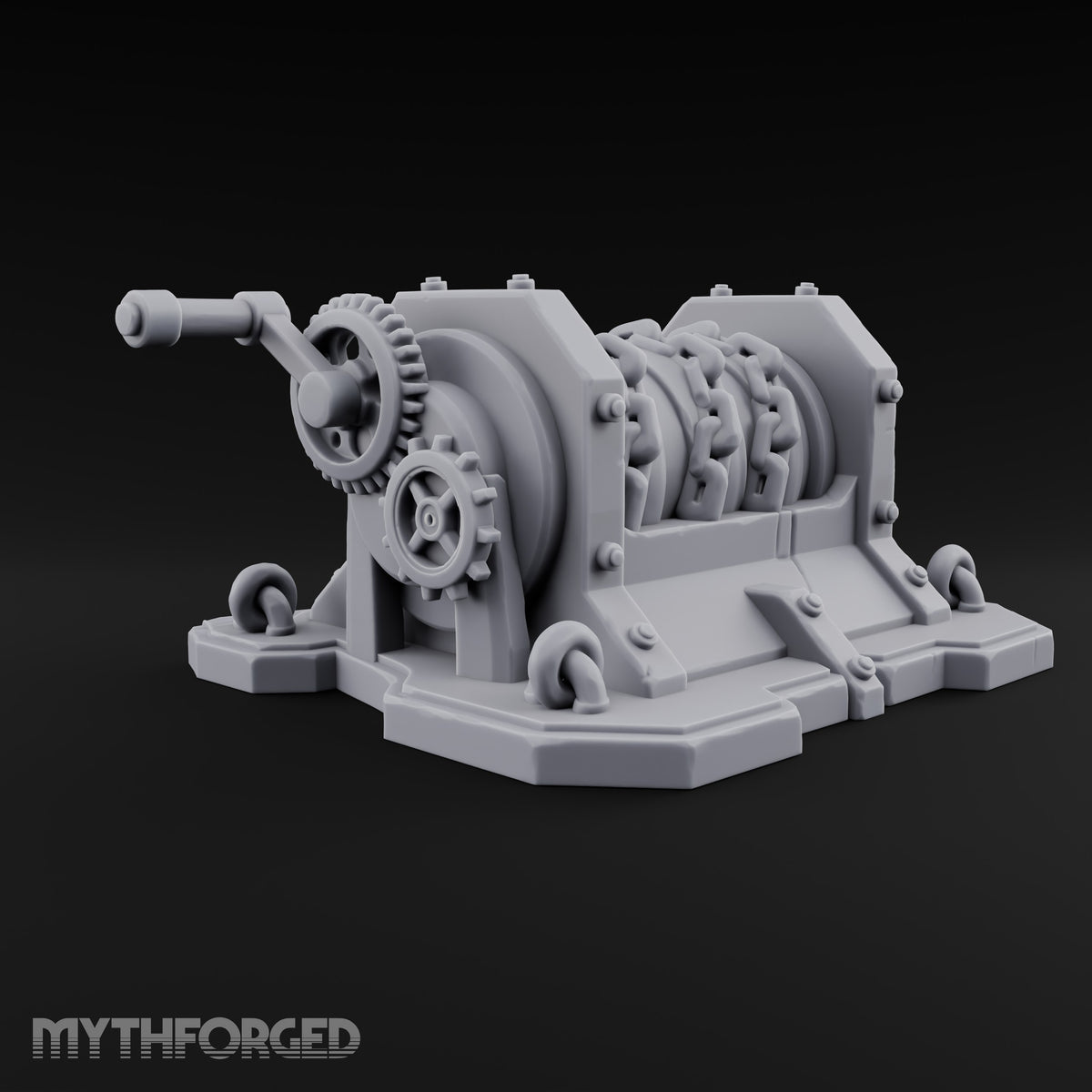 Everything Bolted Down Except Hope Industrial Battlefield Terrain Prop B