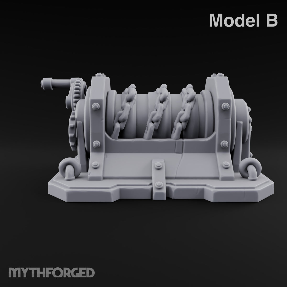Everything Bolted Down Except Hope Industrial Battlefield Terrain Props — B
