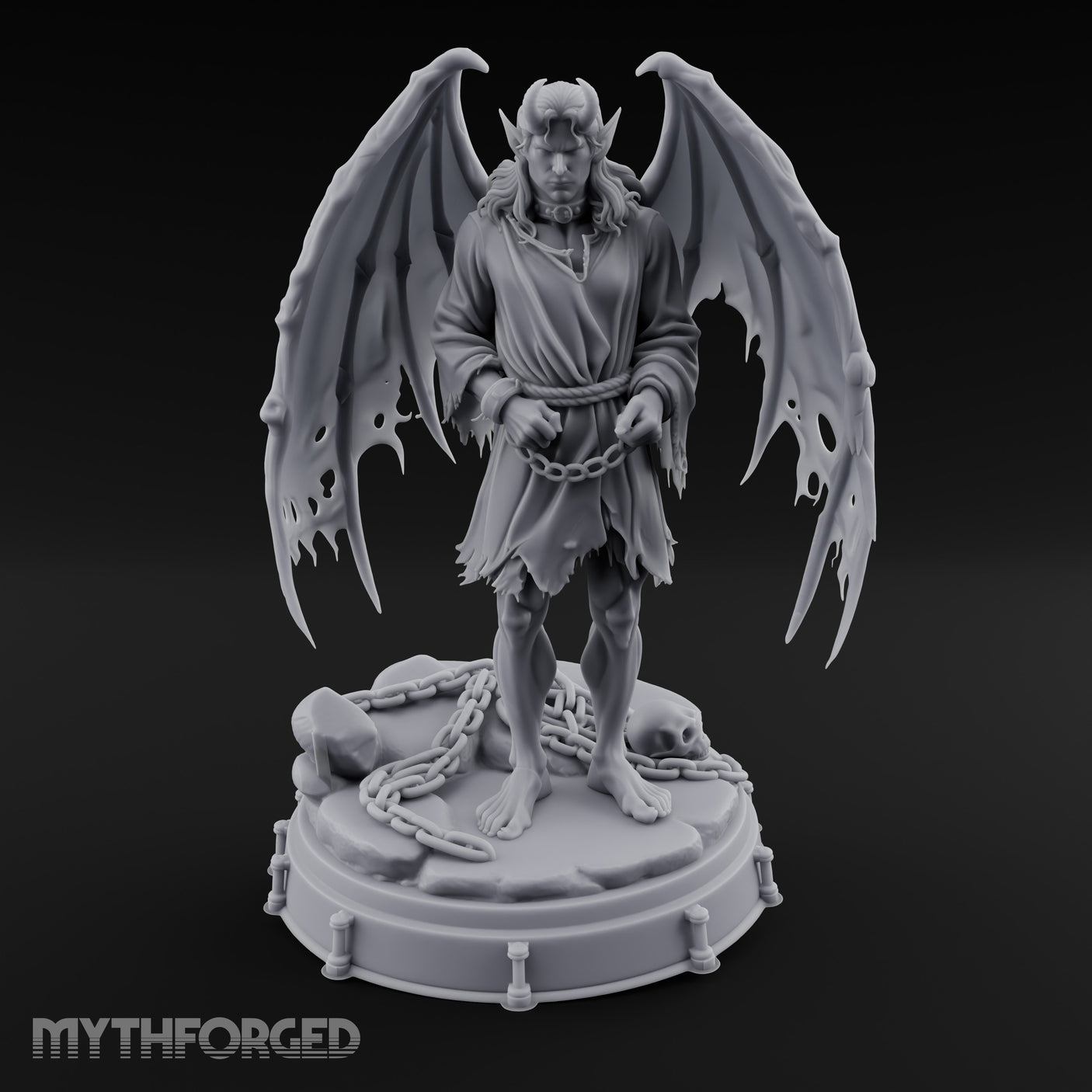 Chains Broken Free Demon Prisoner — 75mm
