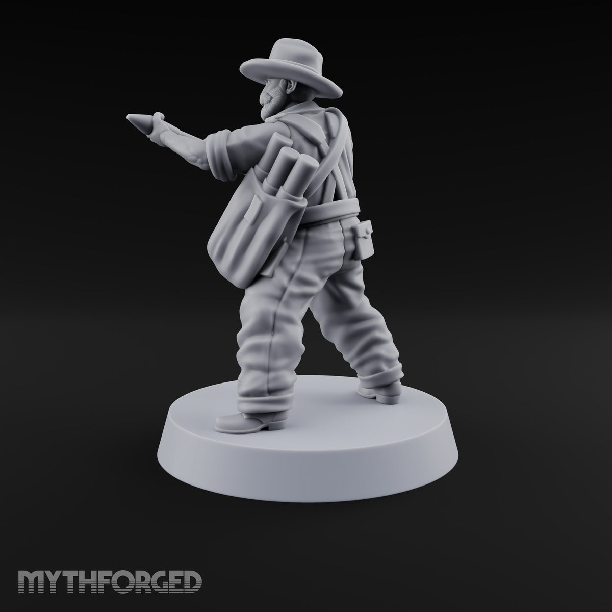Reload Faster, Brew Later Bazooka Soldier in Slouch Hat B
