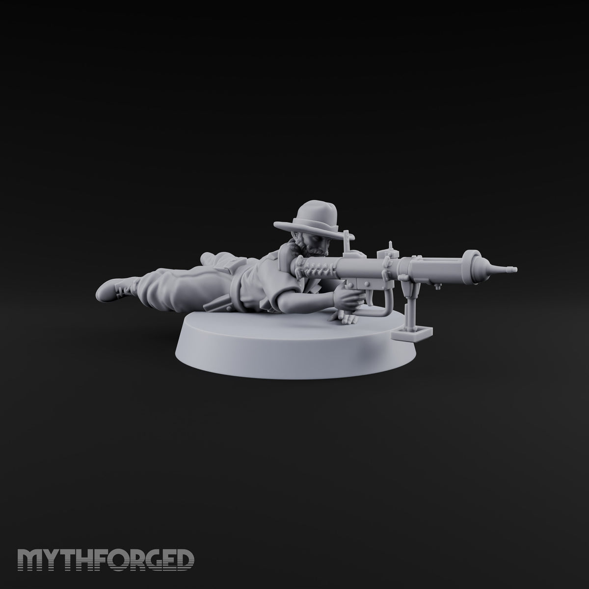 Reload Faster, Aim Truer Human Bearded Soldier A