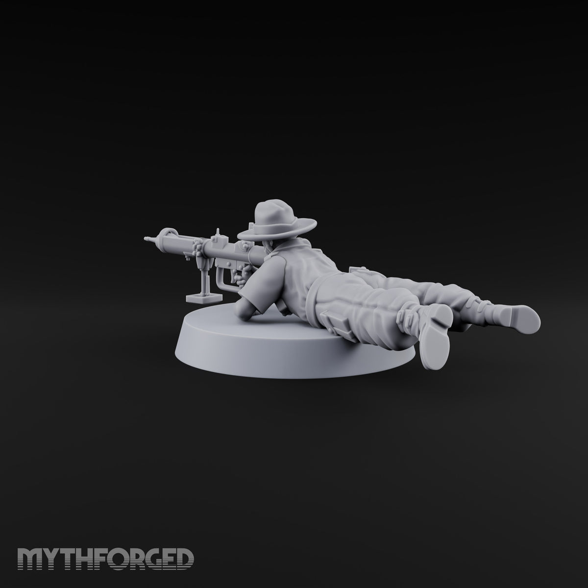 Reload Faster, Aim Truer Human Bearded Soldier A