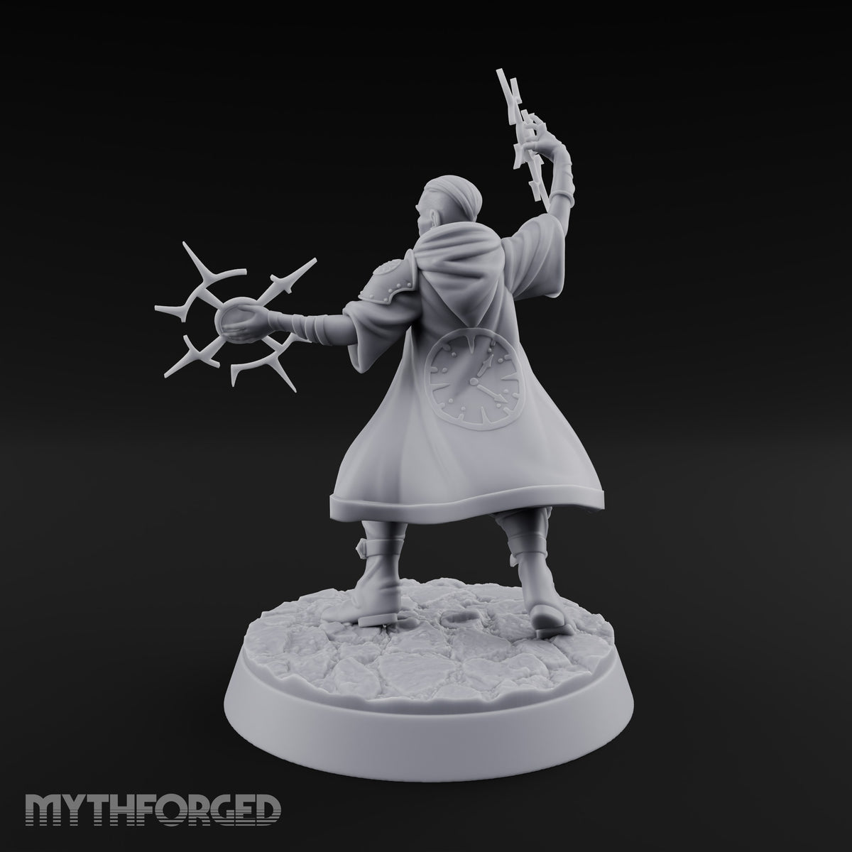 Stopped the Clock Mid-Shout Human Time Mage