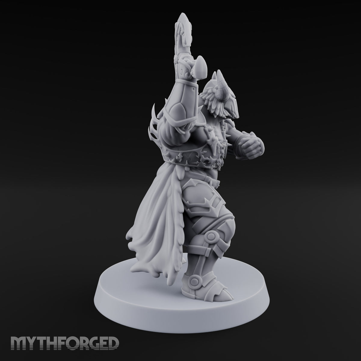 Heads Up, Gentlemen Minotaur Axe Warriors — B