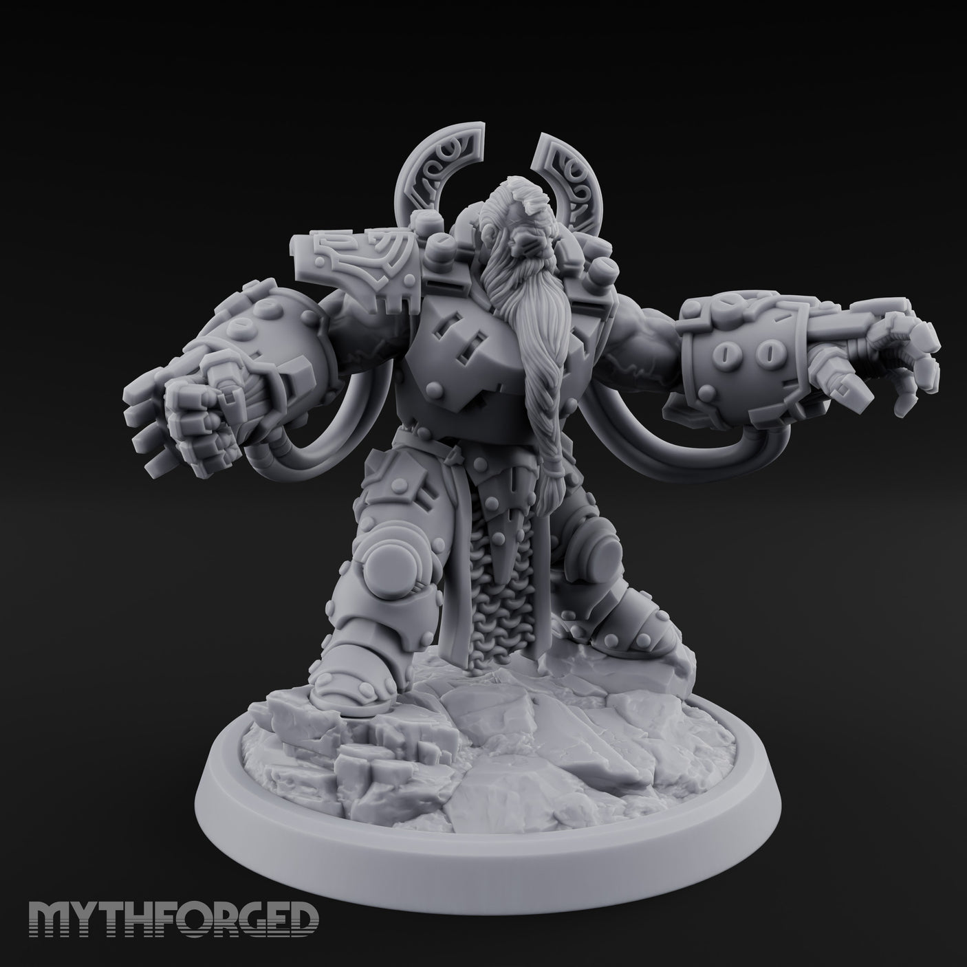 Claw Fist Swinging Dwarf Berserker gallery 2