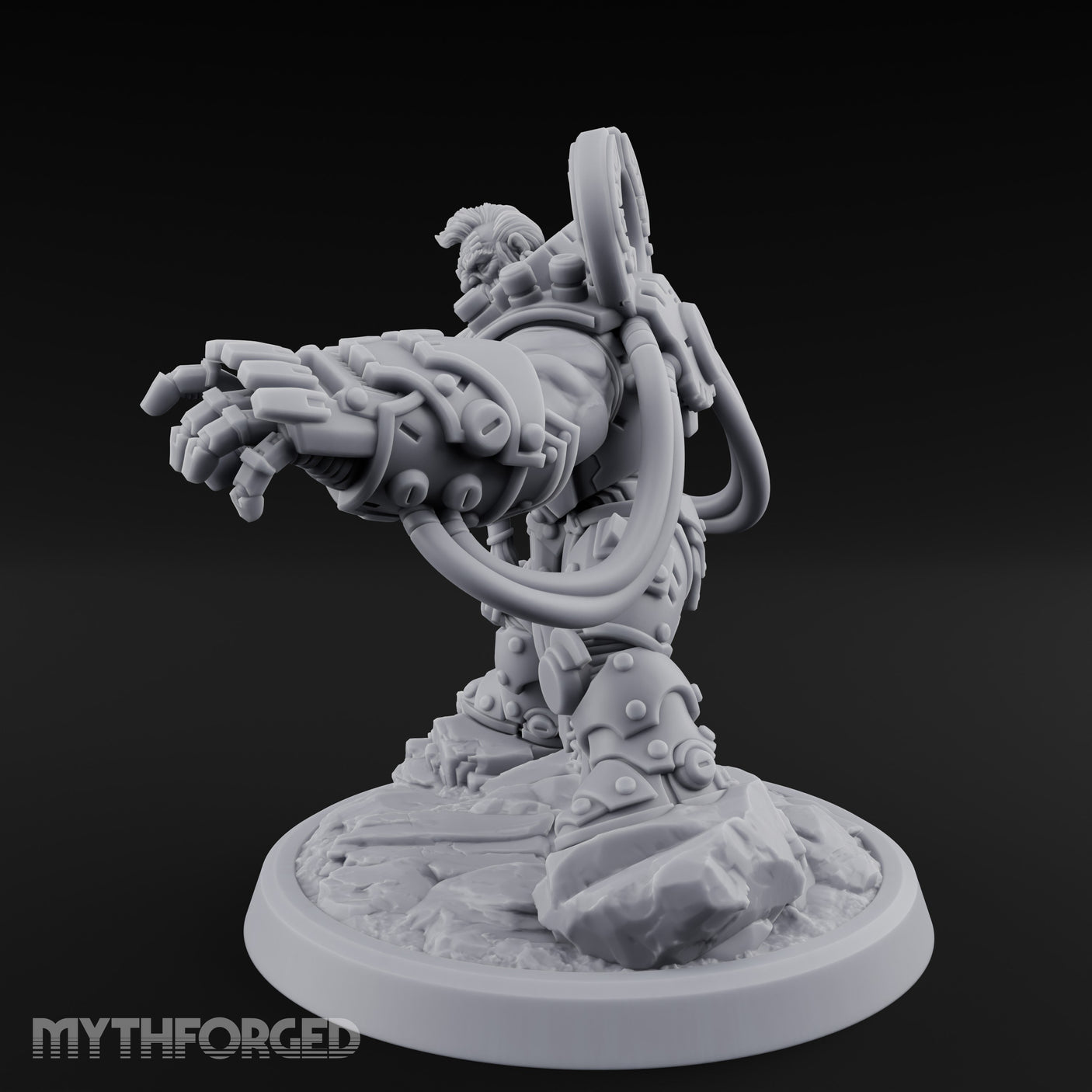 Claw Fist Swinging Dwarf Berserker gallery 7