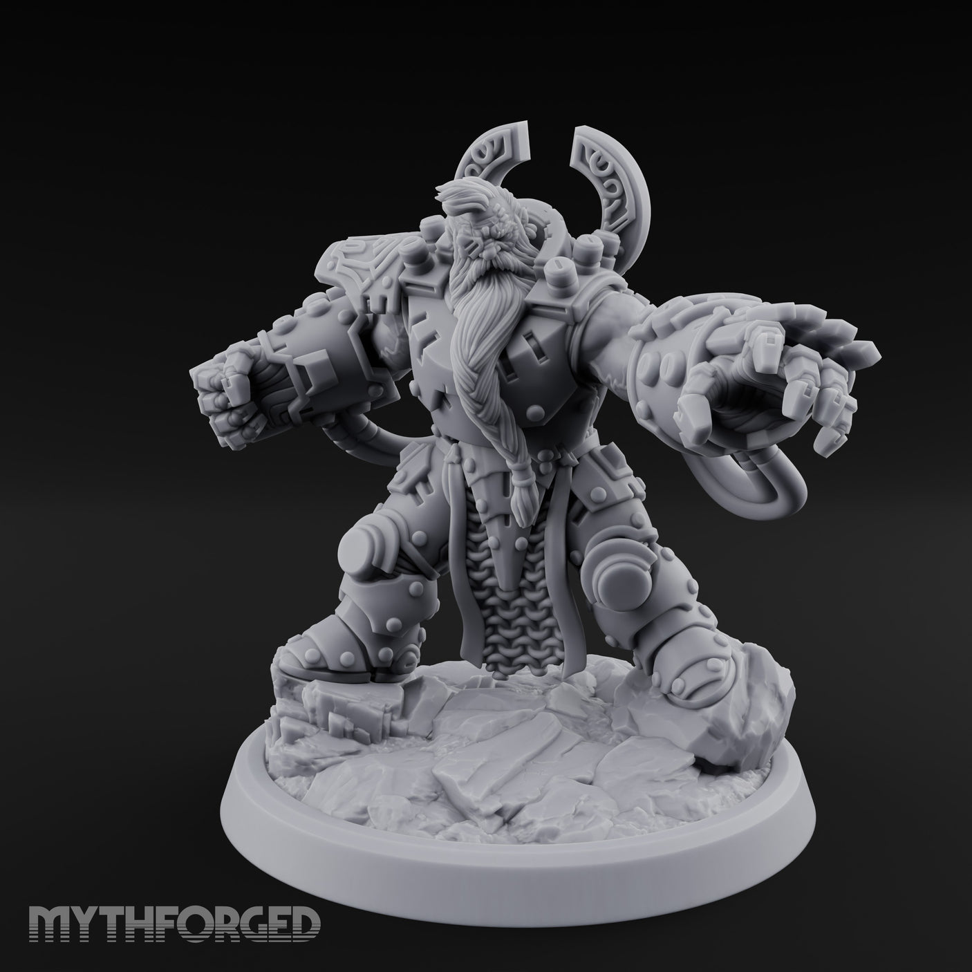 Claw Fist Swinging Dwarf Berserker gallery 9