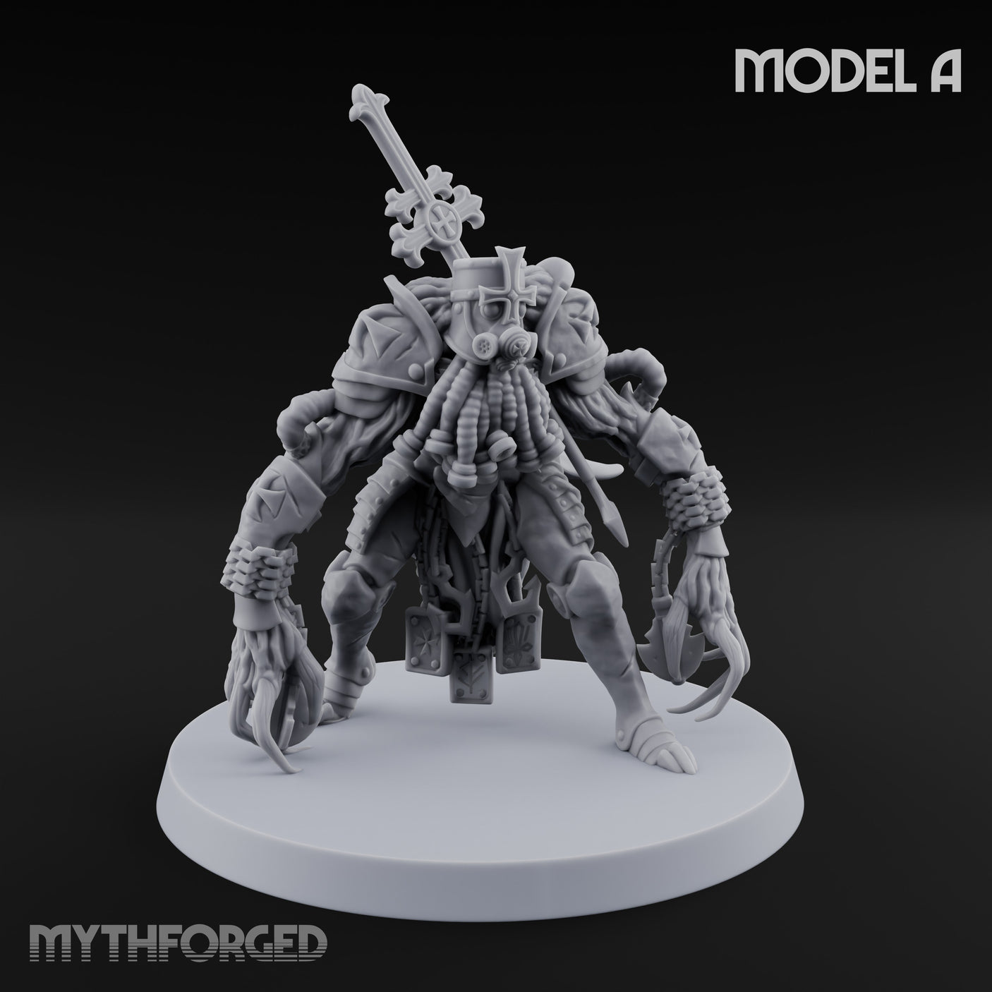 Claw Lurching Demon Beaster A Miniature for Dungeons and Dragons, Pathfinder or other TTRPGs