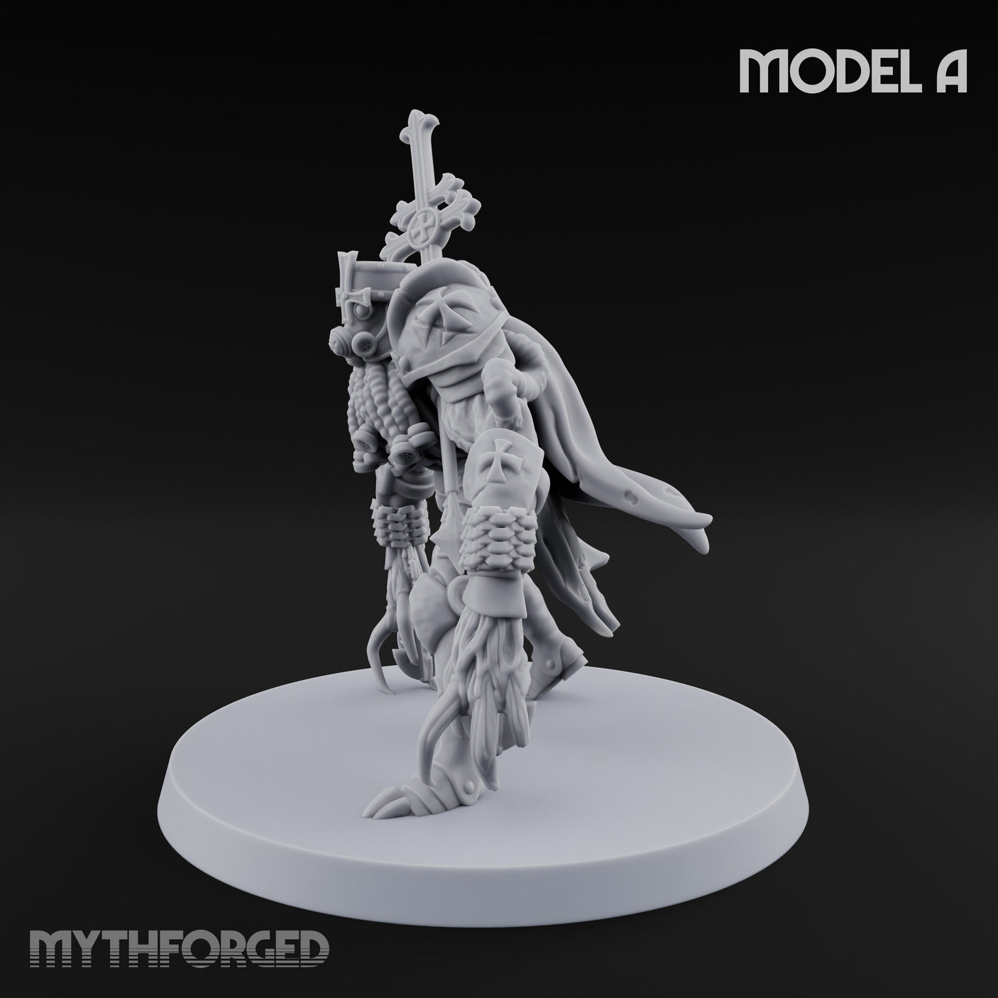 Claw Lurching Demon Beaster A Miniature for Dungeons and Dragons, Pathfinder or other TTRPGs