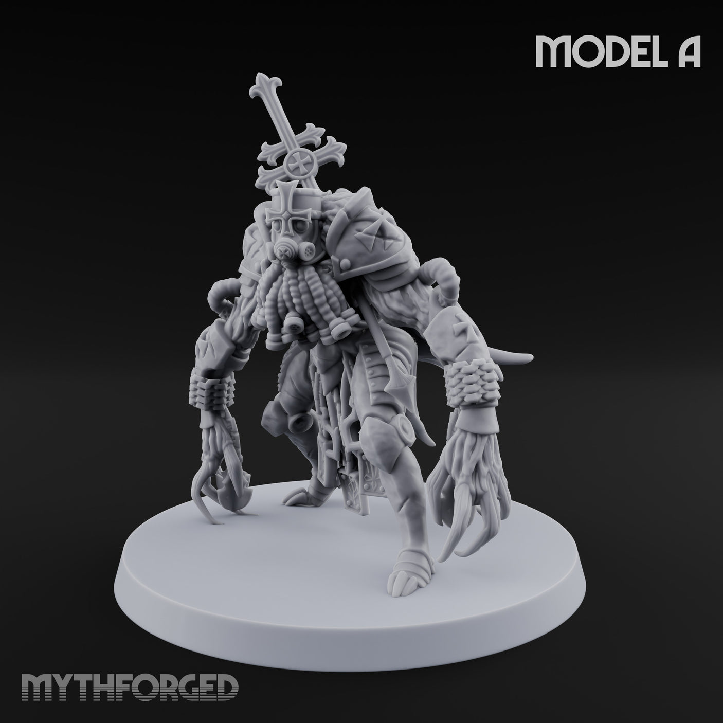 Claw Lurching Demon Beaster A Miniature for Dungeons and Dragons, Pathfinder or other TTRPGs