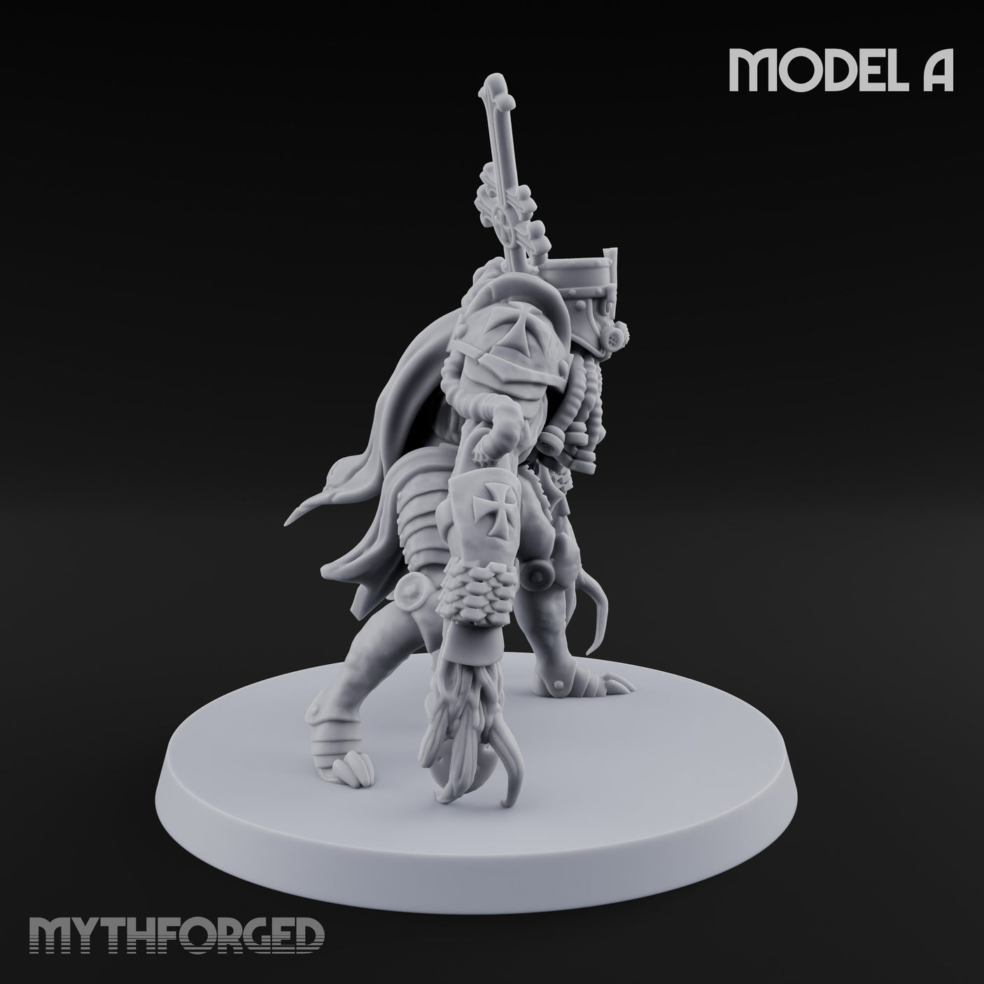 Claw Lurching Demon Beasters Miniature for Dungeons and Dragons, Pathfinder or other TTRPGs