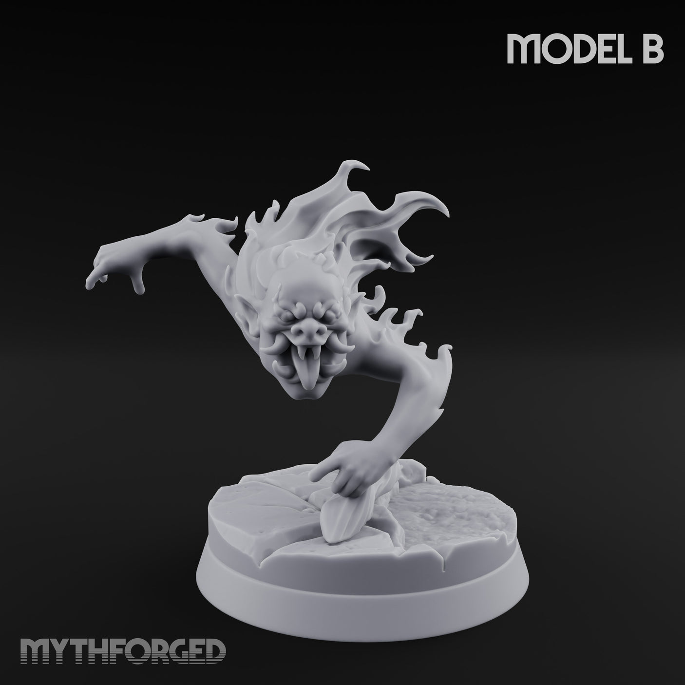 Clawing And Writhing Oni Minion B gallery 2