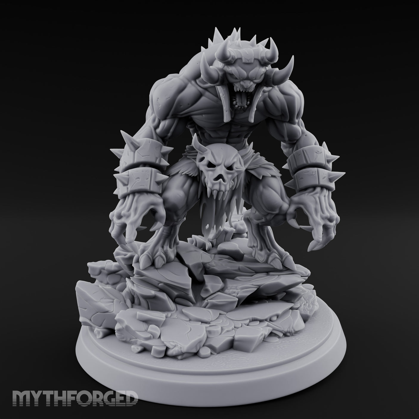 Claws Bared Lunging Demon Brute — 75mm