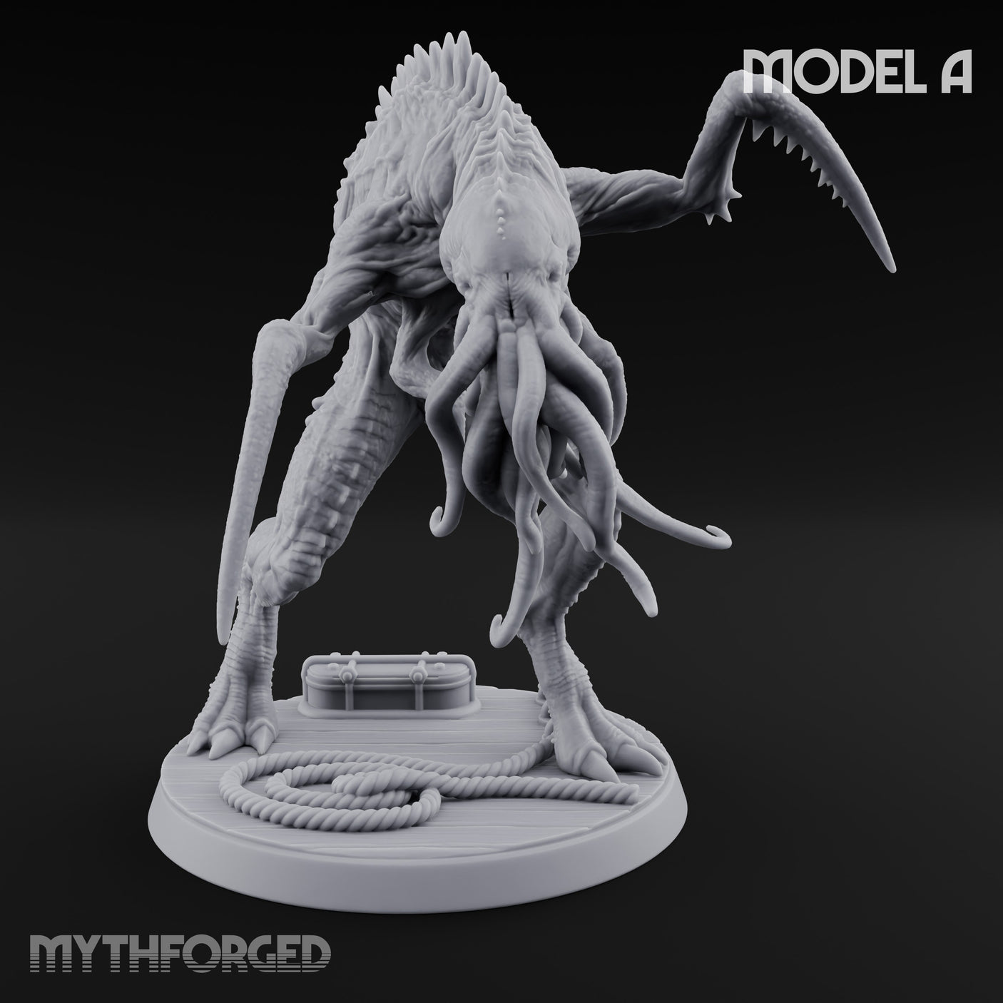 Claws Reaching Star Spawn Reaper A Miniature for Dungeons and Dragons, Pathfinder or other TTRPGs