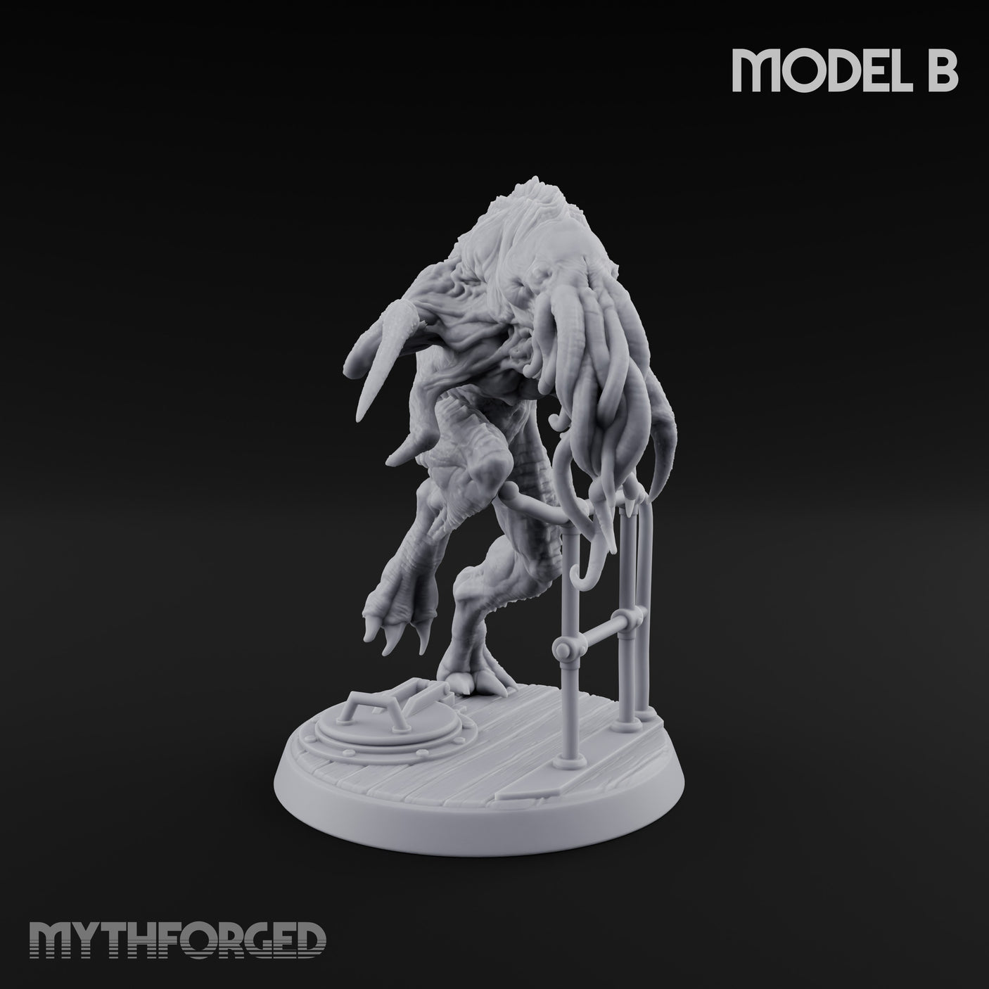 Claws Reaching Star Spawn Reaper B Miniature for Dungeons and Dragons, Pathfinder or other TTRPGs