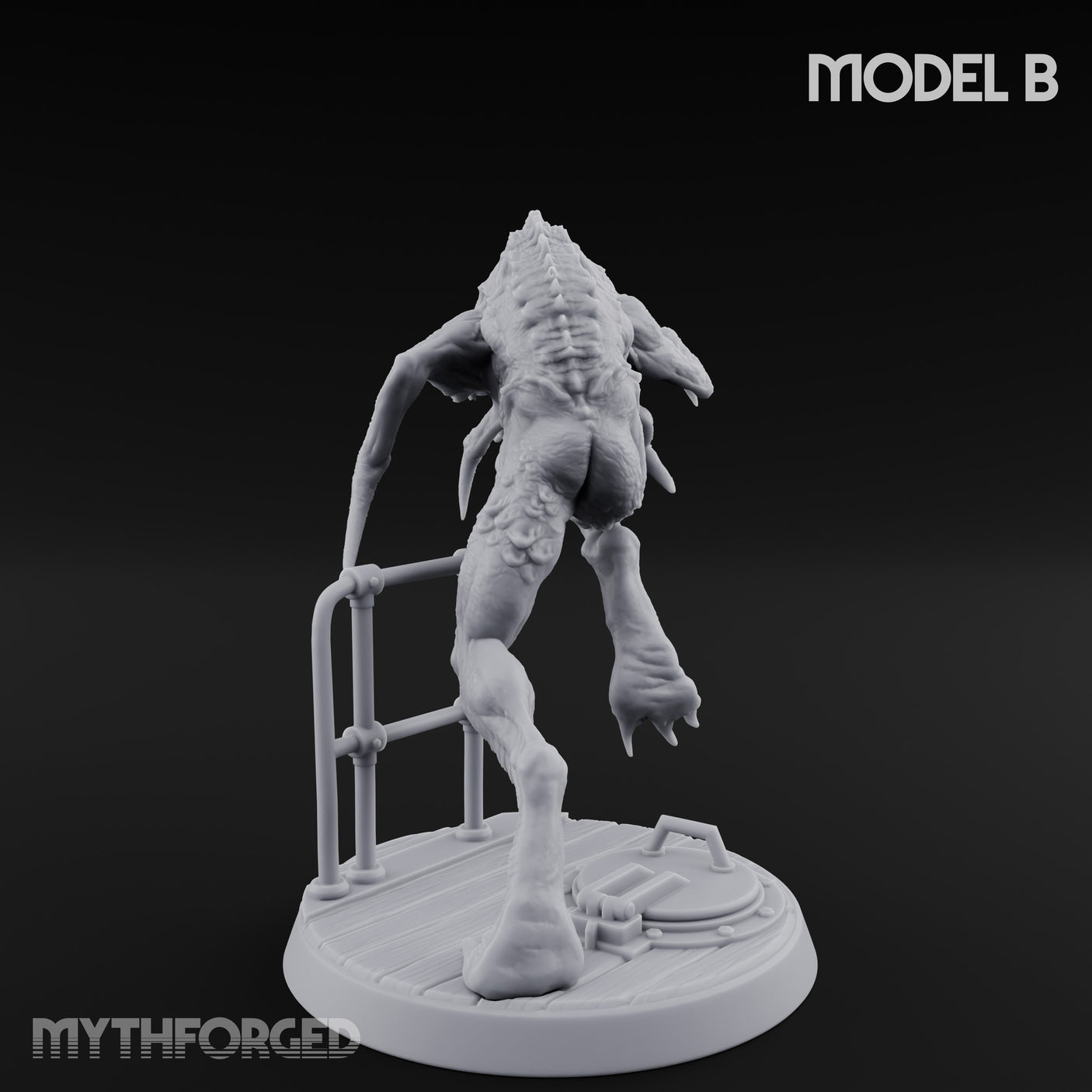 Claws Reaching Star Spawn Reaper B Miniature for Dungeons and Dragons, Pathfinder or other TTRPGs