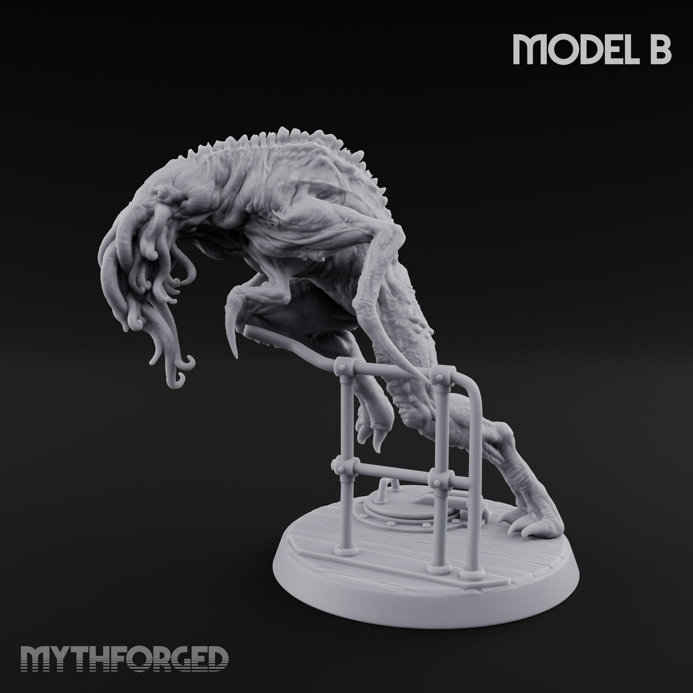 Claws Reaching Star Spawn Reaper B Miniature for Dungeons and Dragons, Pathfinder or other TTRPGs