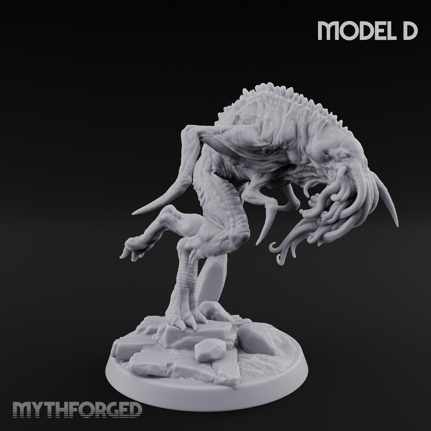 Claws Reaching Star Spawn Reaper D Miniature for Dungeons and Dragons, Pathfinder or other TTRPGs