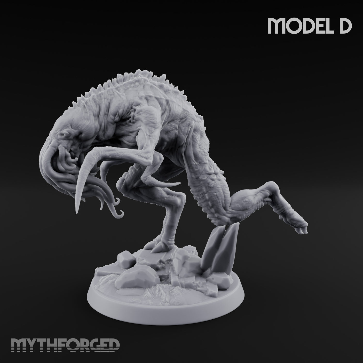Claws Reaching Star Spawn Reaper D Miniature for Dungeons and Dragons, Pathfinder or other TTRPGs