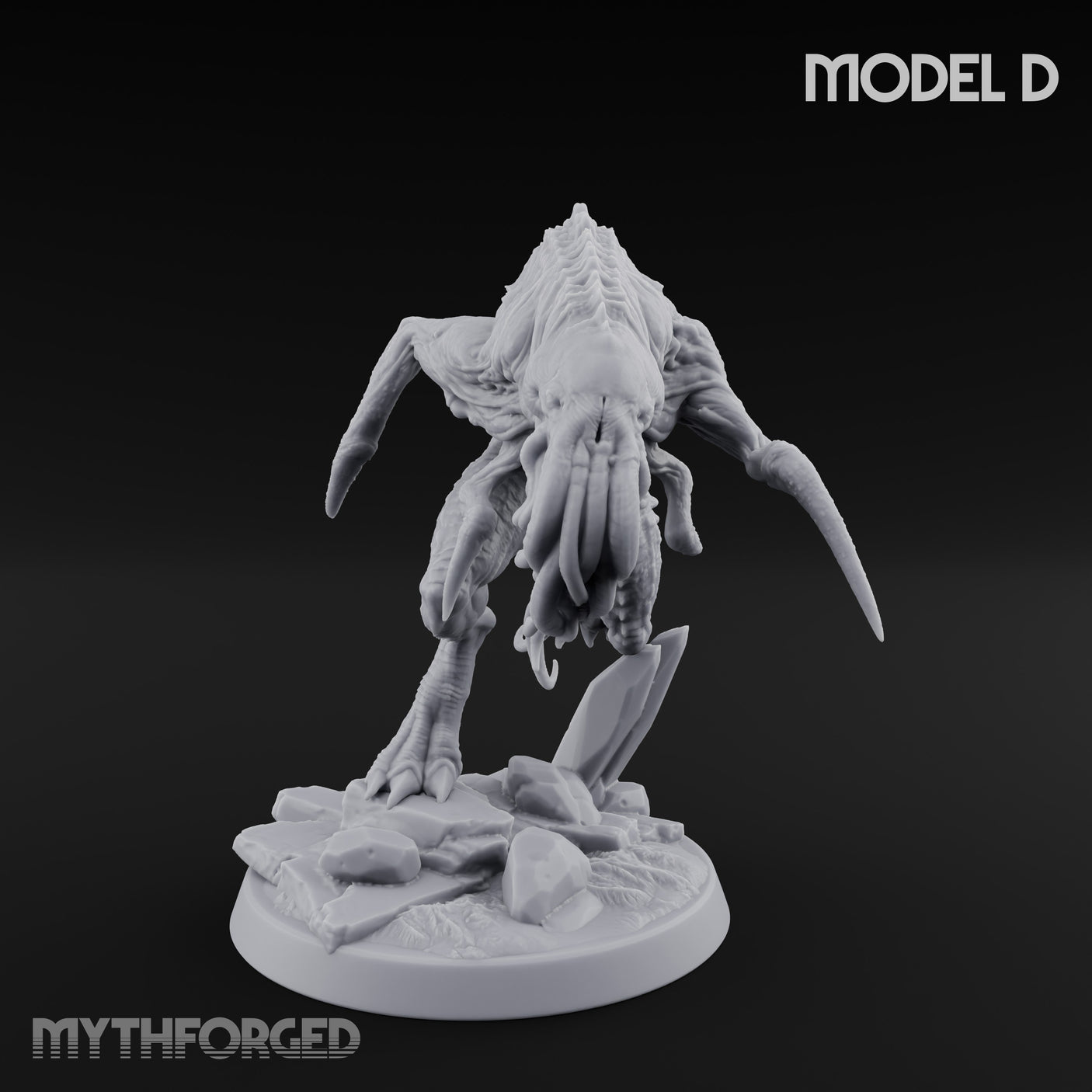 Claws Reaching Star Spawn Reaper D Miniature for Dungeons and Dragons, Pathfinder or other TTRPGs