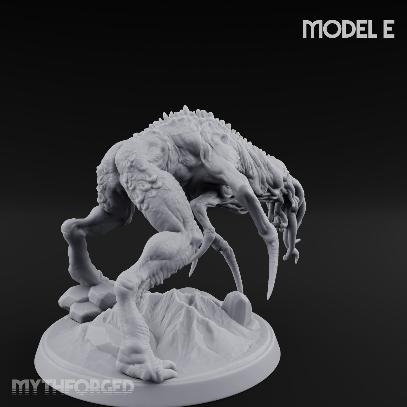 Claws Reaching Star Spawn Reaper E Miniature for Dungeons and Dragons, Pathfinder or other TTRPGs