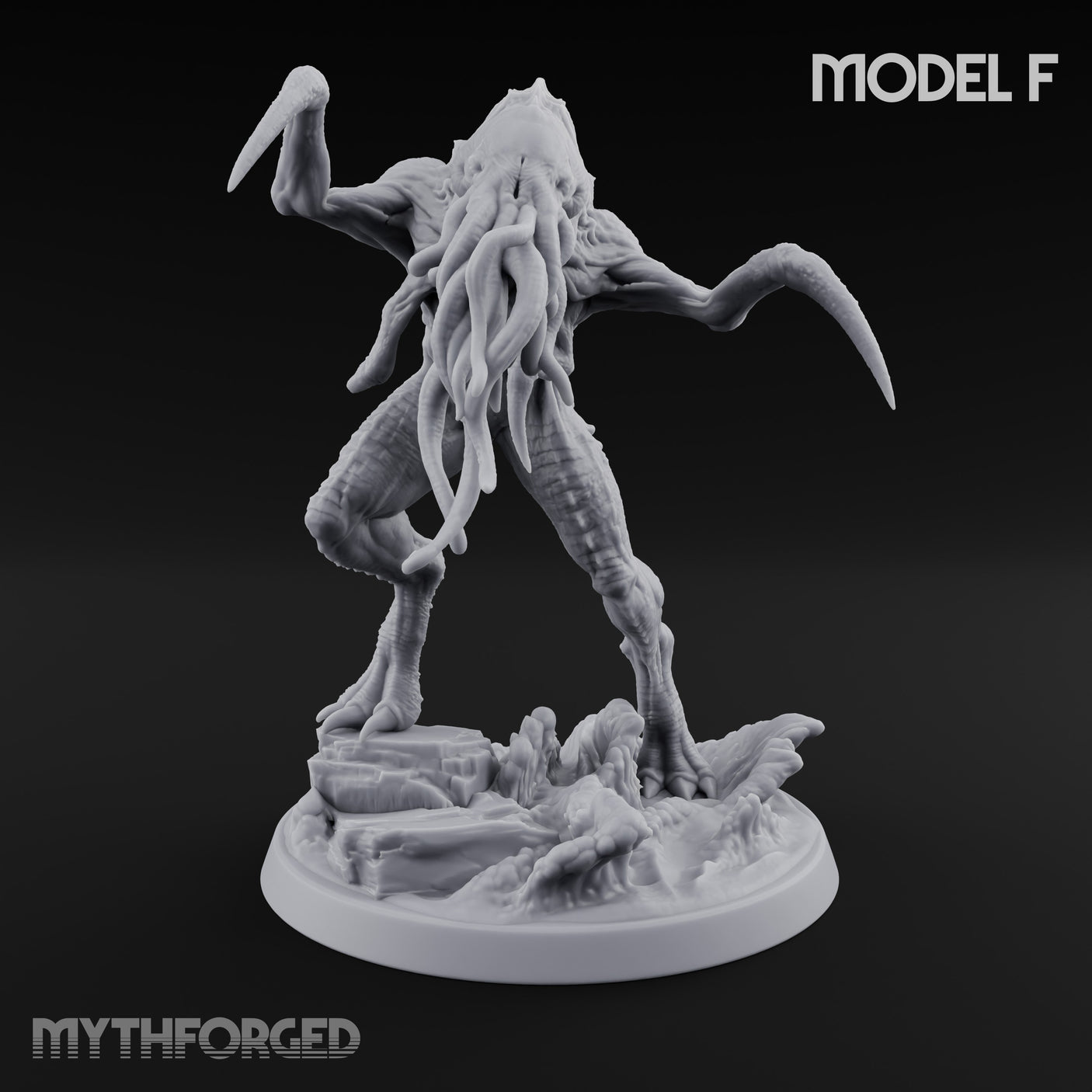 Claws Reaching Star Spawn Reaper F Miniature for Dungeons and Dragons, Pathfinder or other TTRPGs