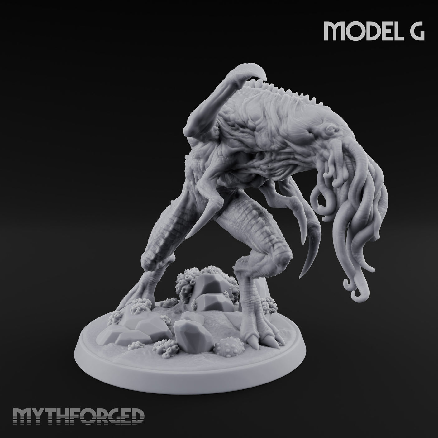 Claws Reaching Star Spawn Reapers Miniature for Dungeons and Dragons, Pathfinder or other TTRPGs