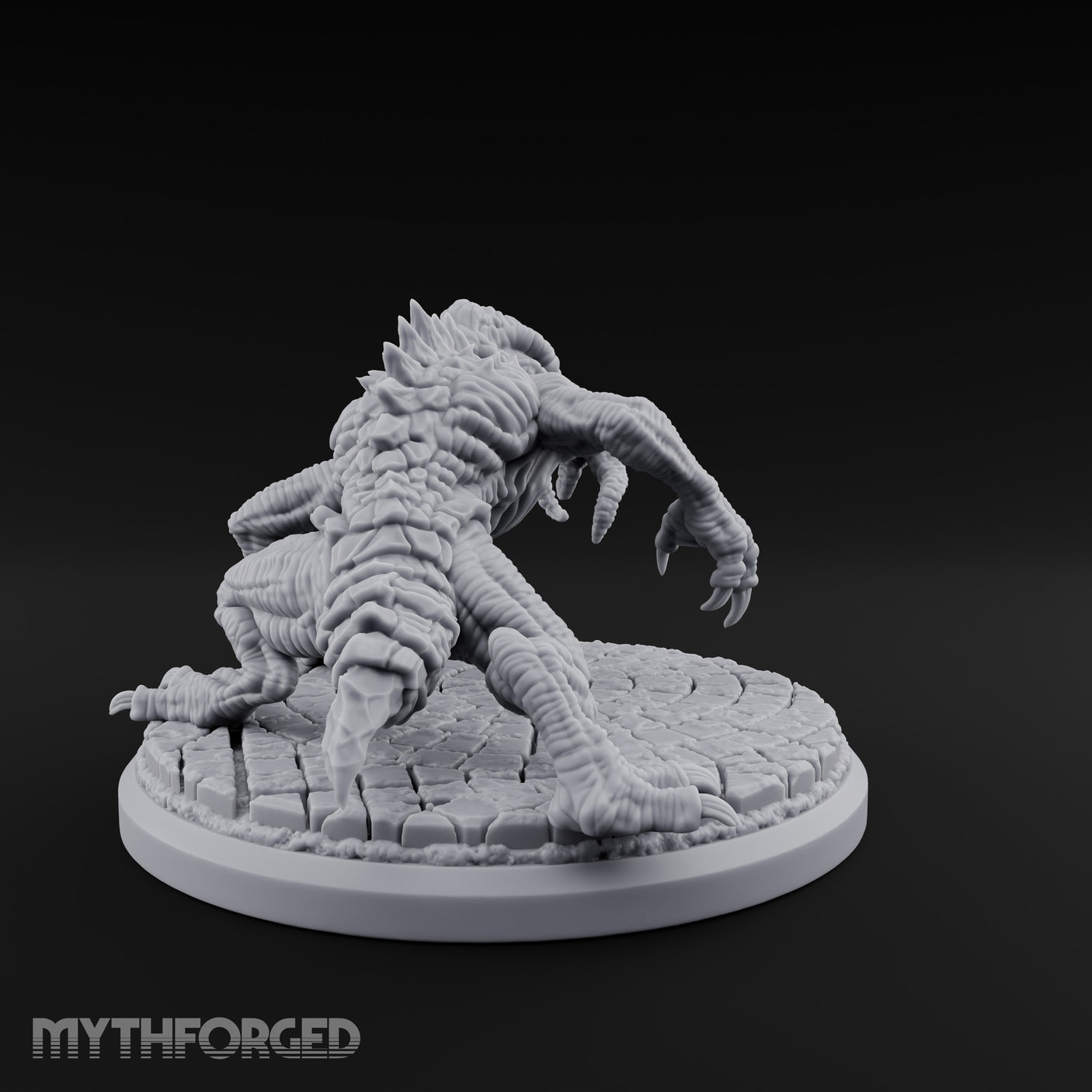 Claws Scraping Hunting Horror Miniature for Dungeons and Dragons, Pathfinder or other TTRPGs