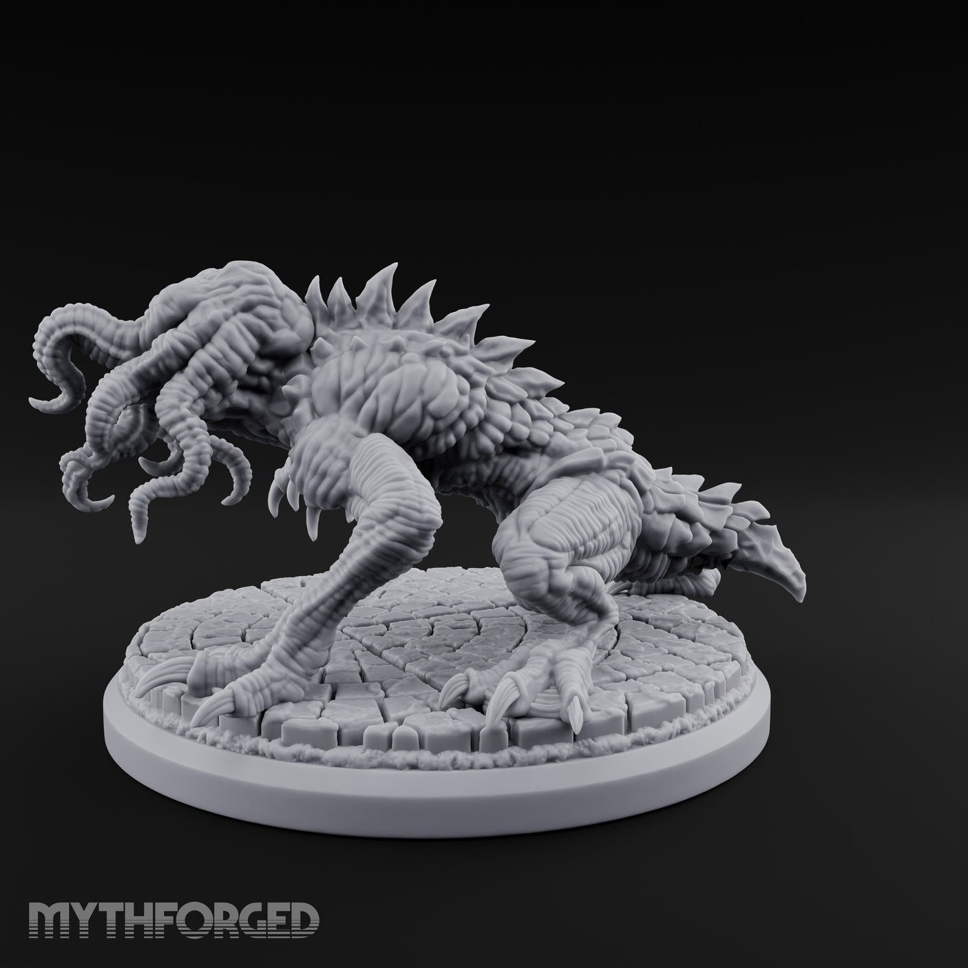 Claws Scraping Hunting Horror Miniature for Dungeons and Dragons, Pathfinder or other TTRPGs