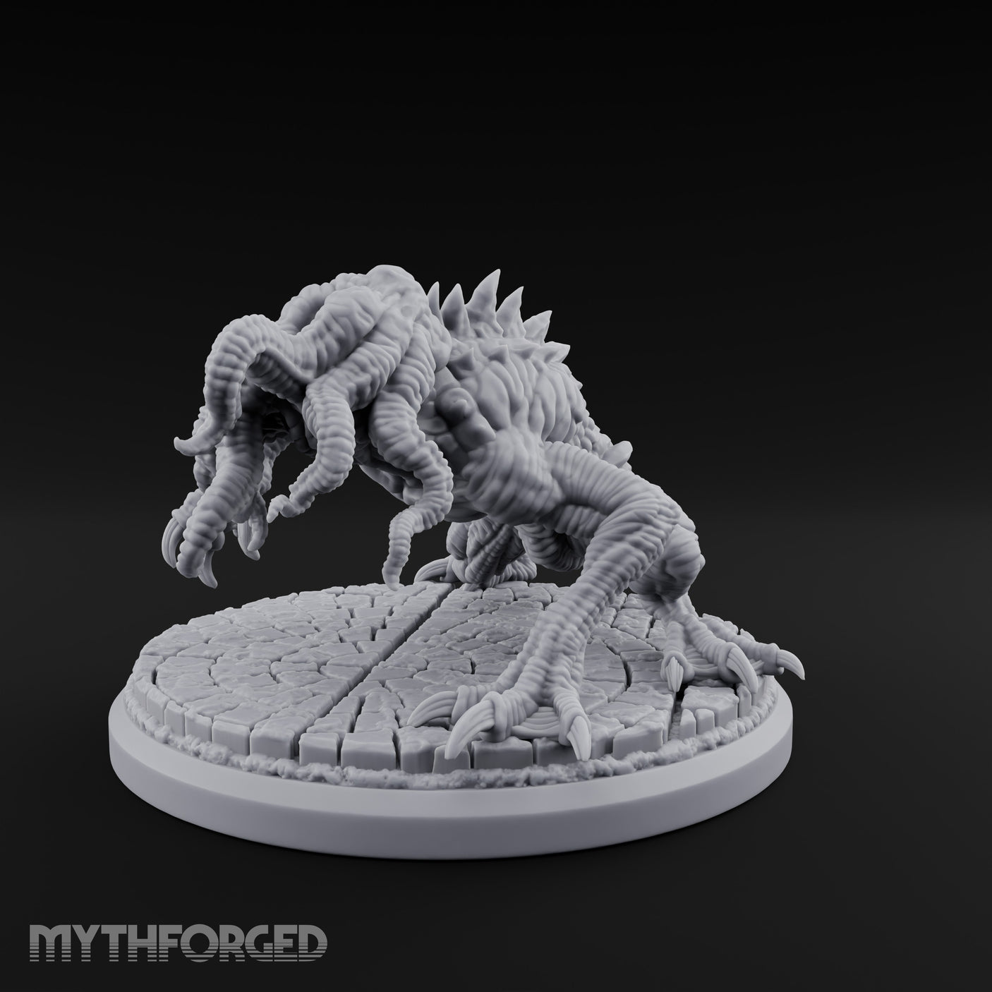Claws Scraping Hunting Horror Miniature for Dungeons and Dragons, Pathfinder or other TTRPGs