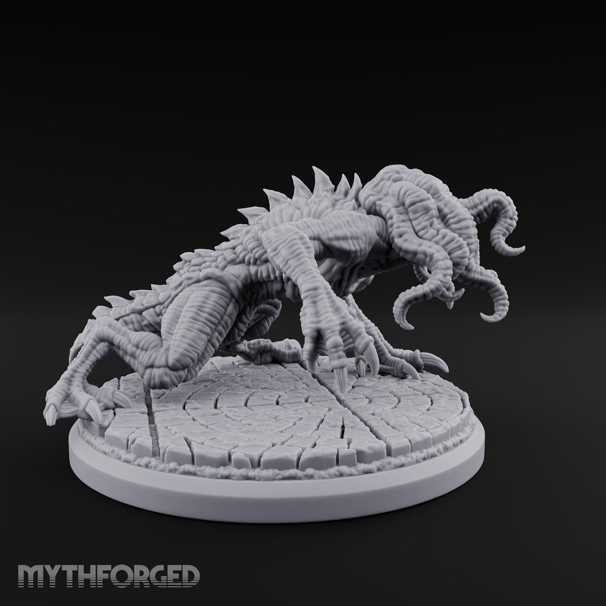 Claws Scraping Hunting Horror Miniature for Dungeons and Dragons, Pathfinder or other TTRPGs