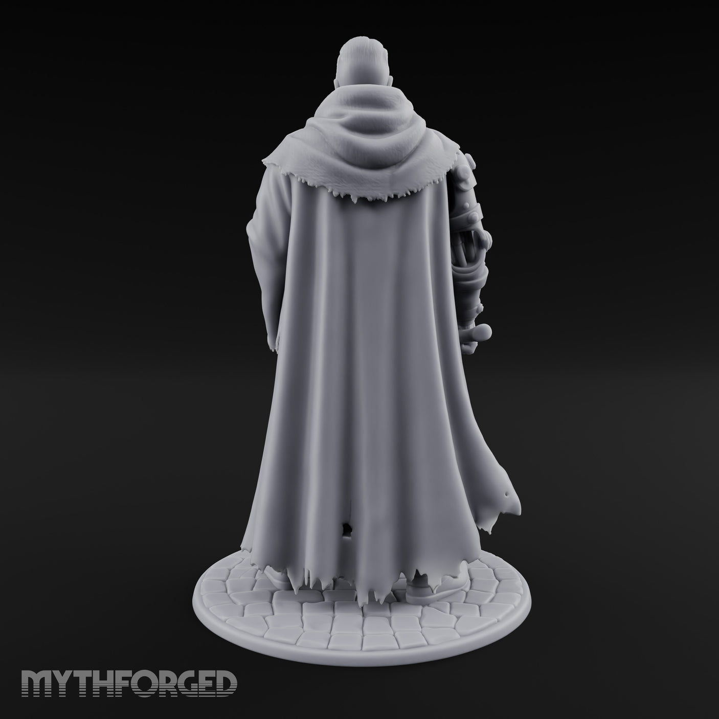 Cleaver Clutching Human Plague Doctor Miniature for Dungeons and Dragons, Pathfinder or other TTRPGs