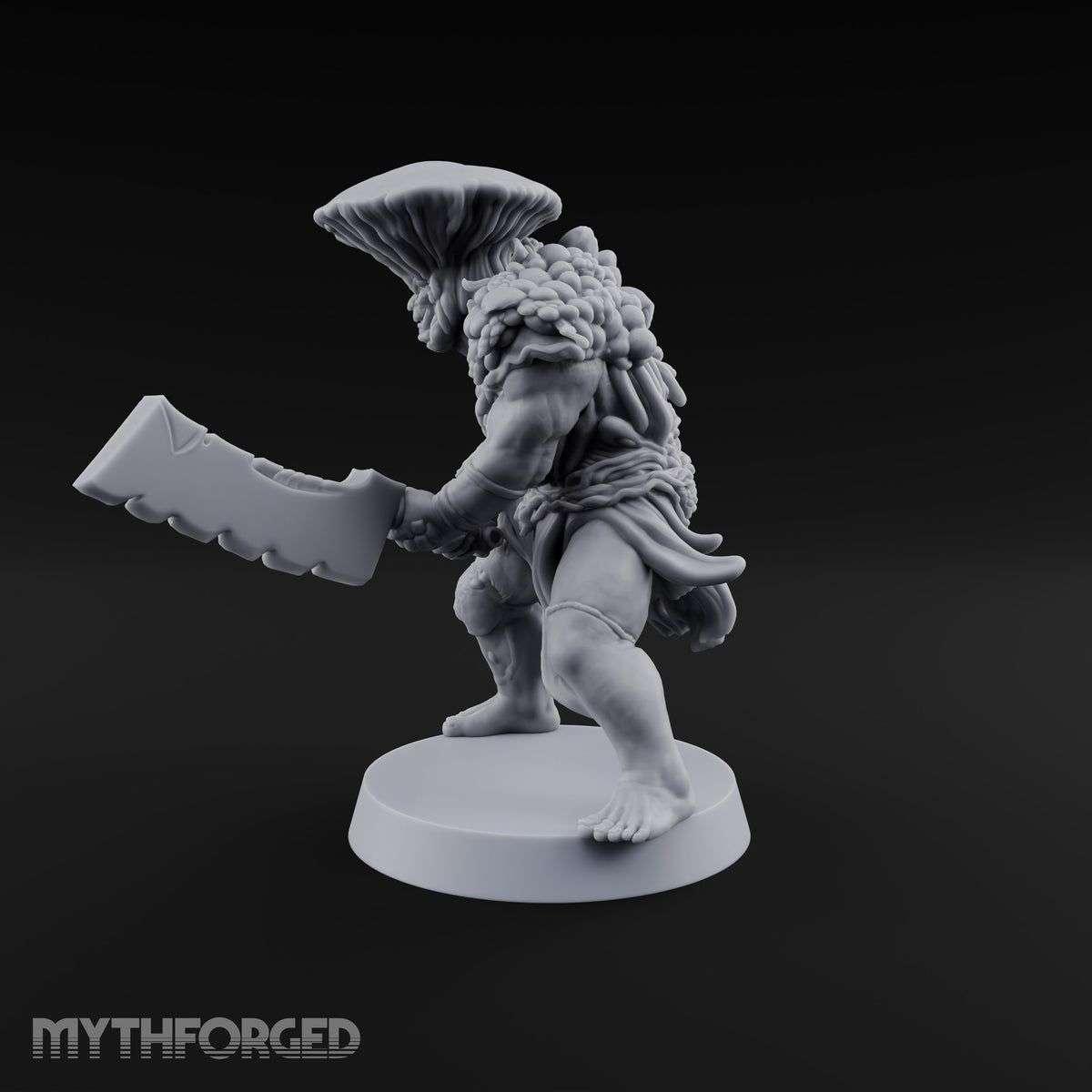 Chest Maw Chewing Over Its Options Myconid Cleaver Warrior C