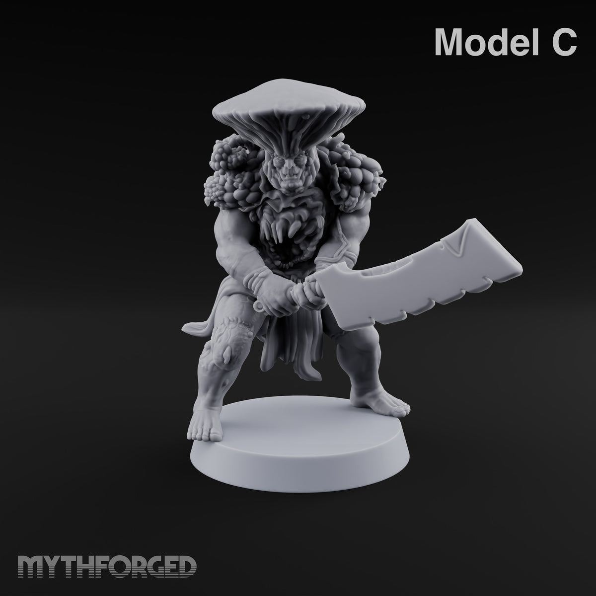 Chest Maw Chewing Over Its Options Myconid Cleaver Warriors — C