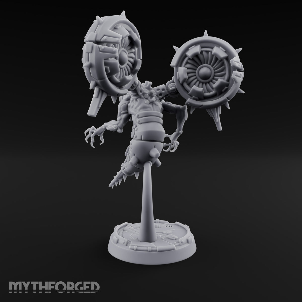 Twin Turbines, One Appetite Homunculus Turbine Drone E