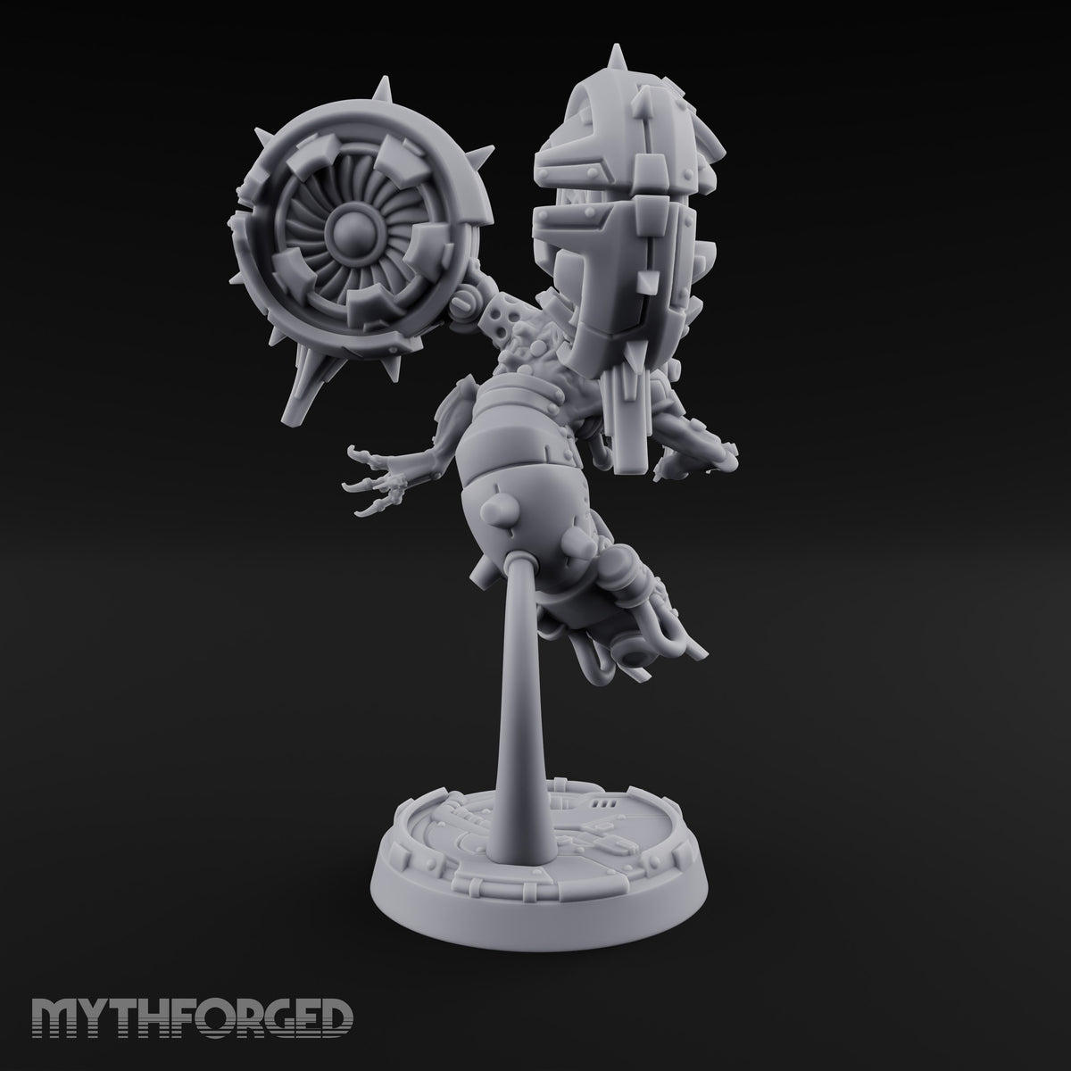 Twin Turbines, One Appetite Homunculus Turbine Drone H