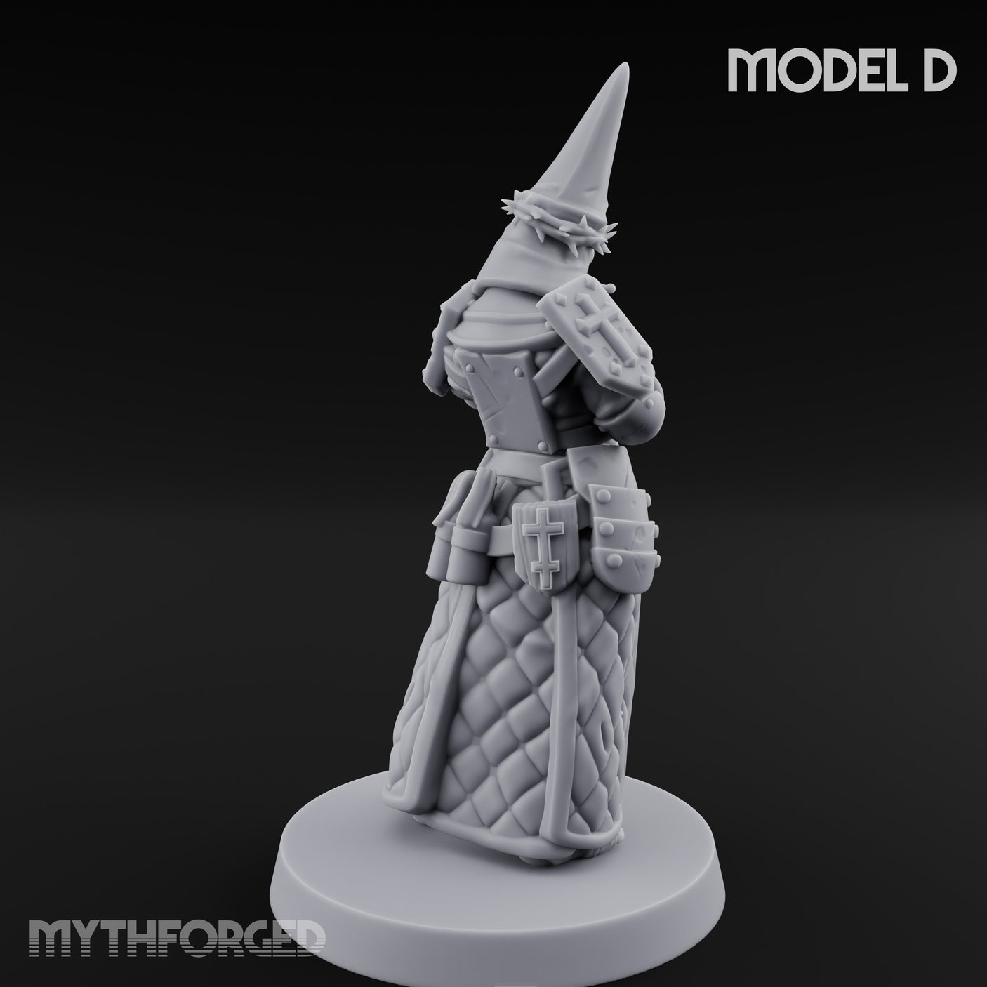 Cone Hatted Robed Human Pilgrim D gallery 15