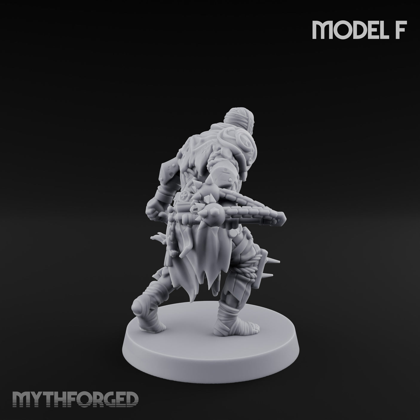 Cone Hatted Robed Human Pilgrim F Miniature for Dungeons and Dragons, Pathfinder or other TTRPGs