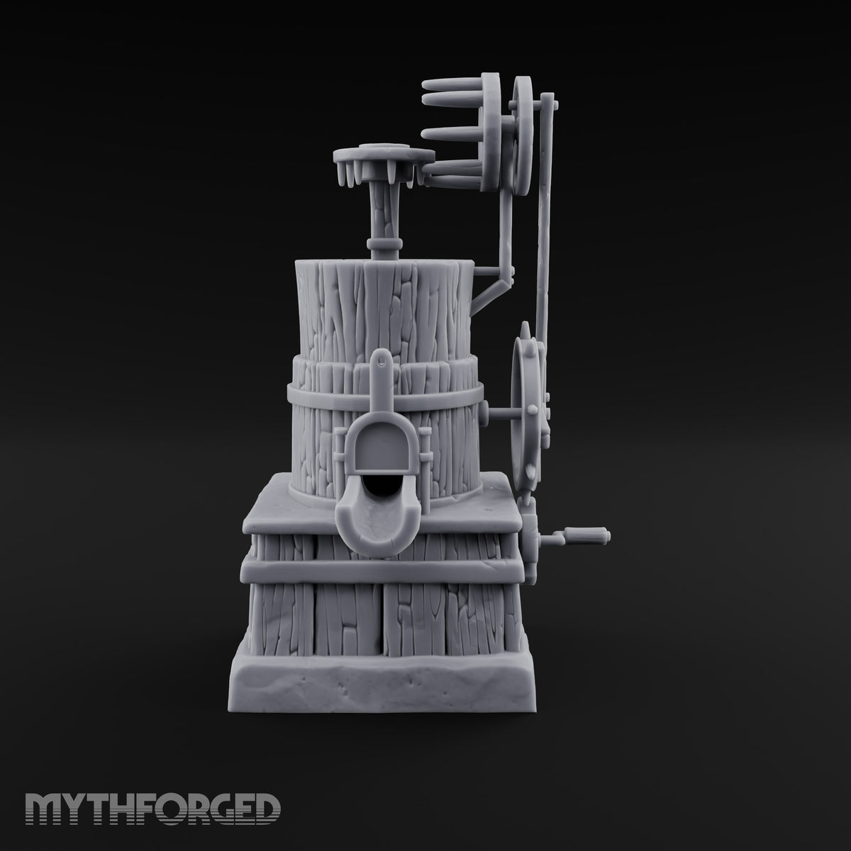 Pulleys, Planks and Plans Wooden Construction Site Terrain Set — A