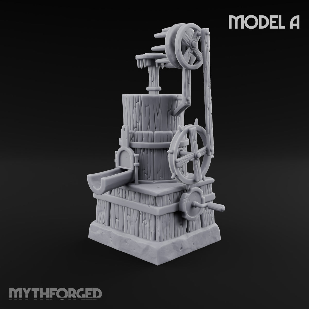 Pulleys, Planks and Plans Wooden Construction Site Terrain Set — A