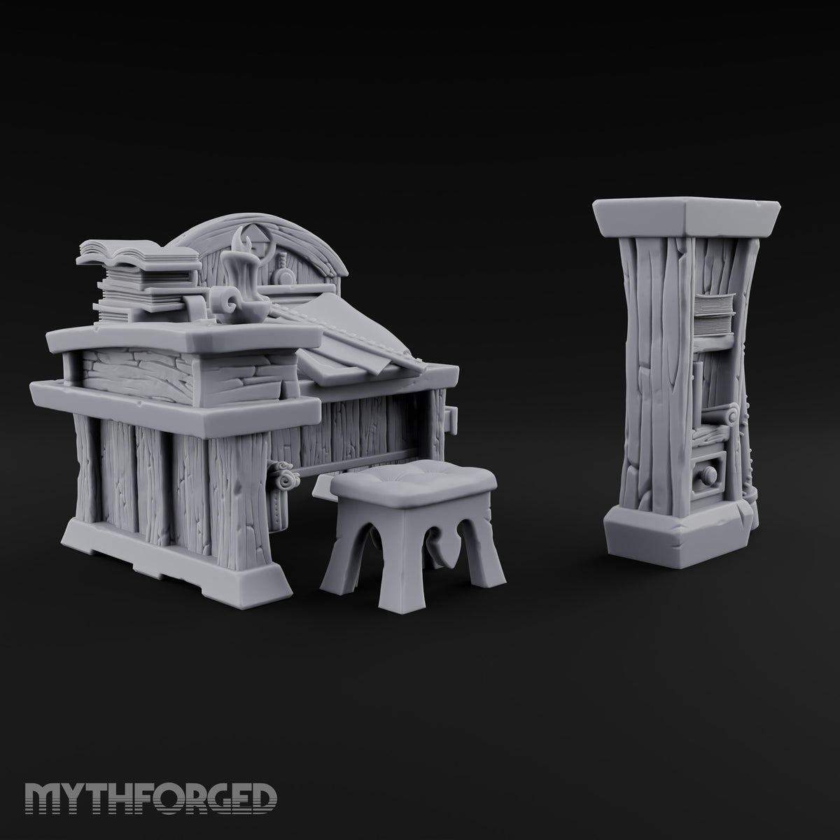 Pulleys, Planks and Plans Wooden Construction Site Terrain C